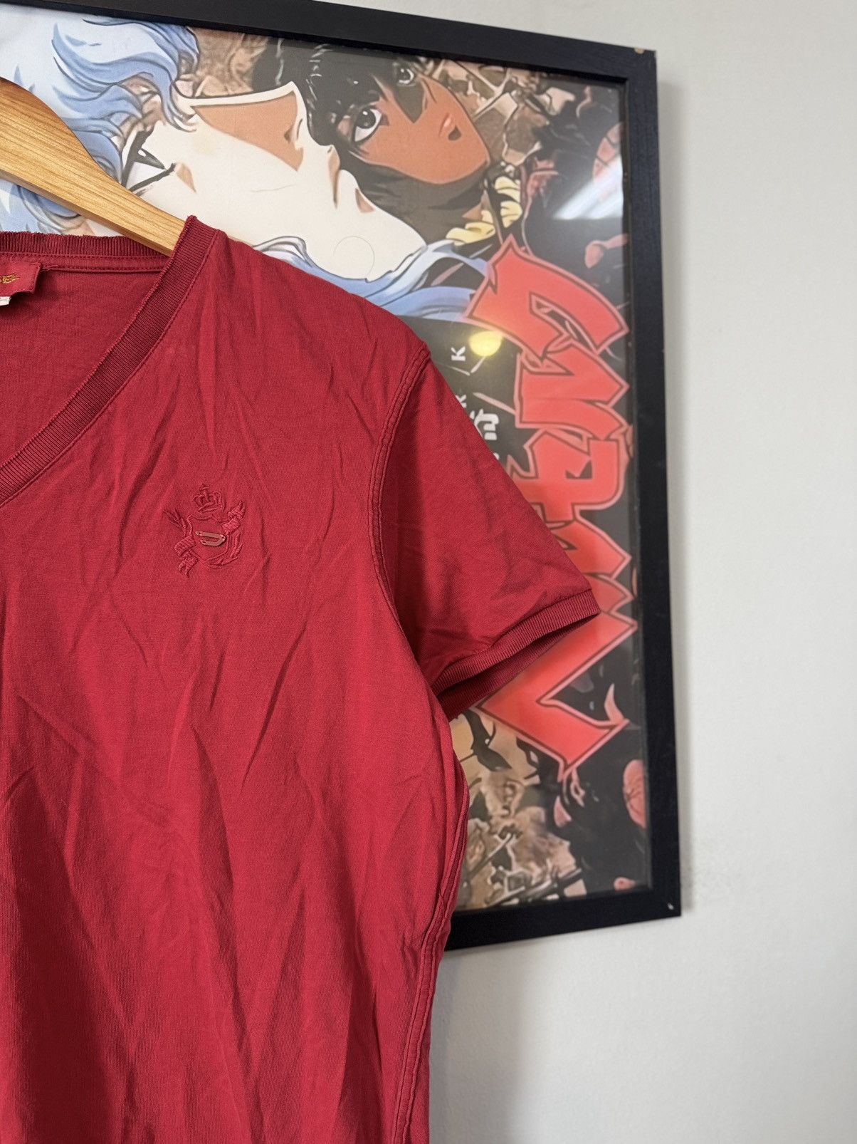 Diesel Y2K Vintage Gradient Diesel Tee Shirt Archive Hype Size US L / EU 52-54 / 3 - 3 Thumbnail