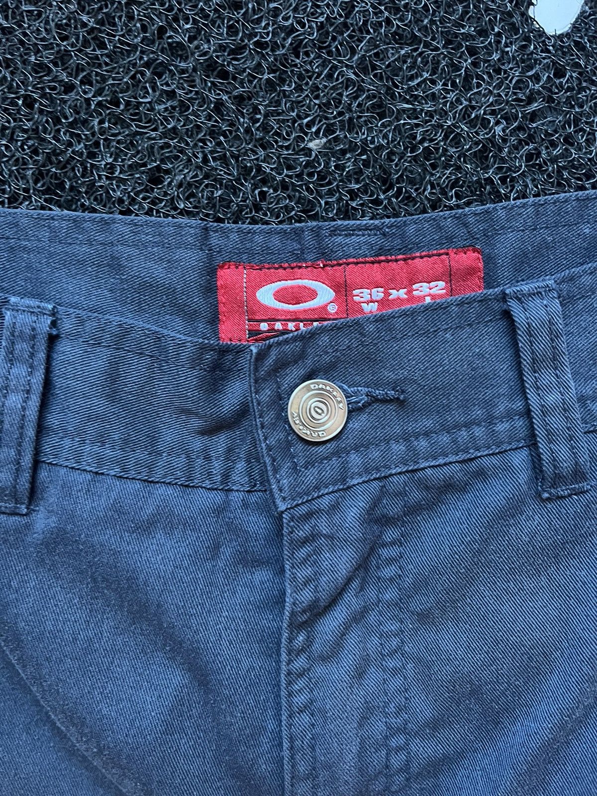 Oakley × Vintage Vintage Oakley 90's Mens Blue Archive Pants Size US 34 / EU 50 - 7 Thumbnail