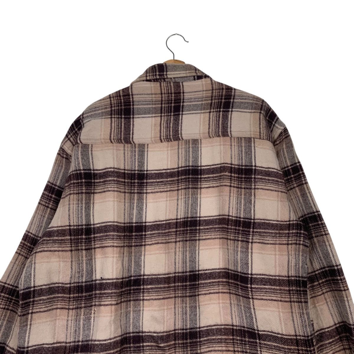 Flannel BICAL BIND Four Pocket Checked Flannel Jacket #2317-C103 Size US L / EU 52-54 / 3 - 8 Thumbnail