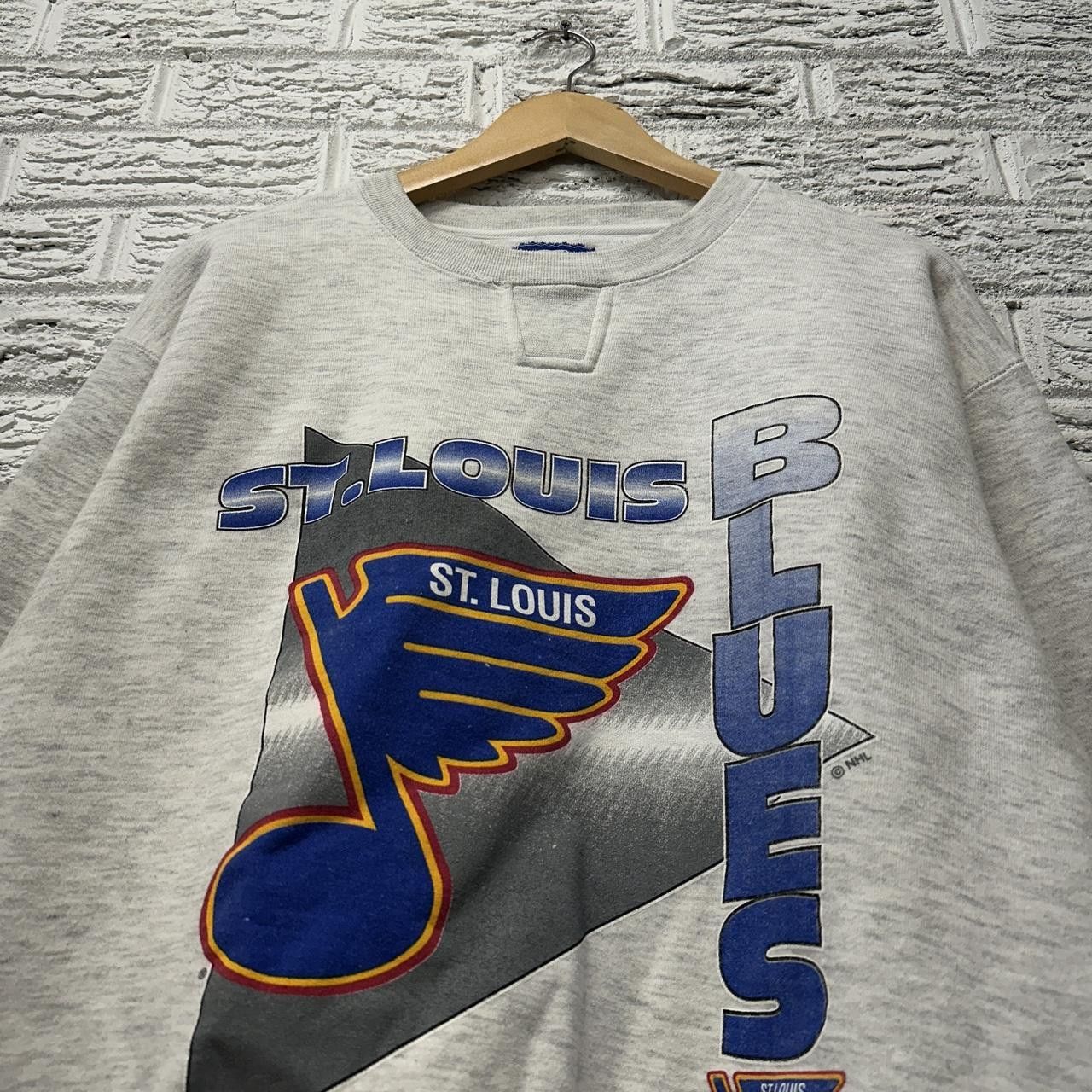 Starter Vintage Starter St. Louis Blues Hockey Sweatshirt Medium Size US M / EU 48-50 / 2 - 1 Thumbnail