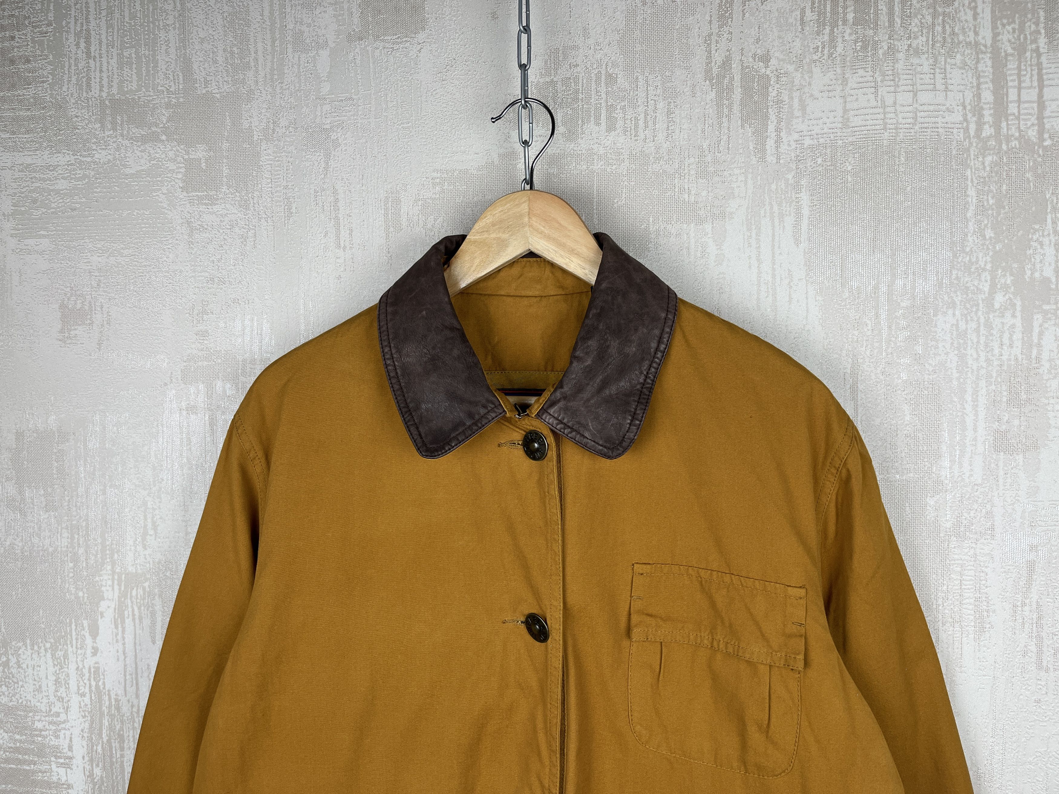 Timberland Timberland Jacket Leather Collar Barn Coat Chore Hunting Size S / US 4 / IT 40 - 3 Thumbnail