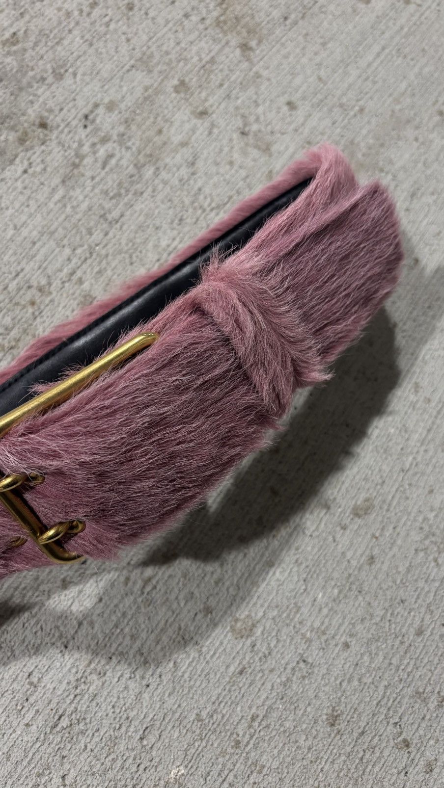 Prada Prada Fur Belt Size 30 - 4 Thumbnail