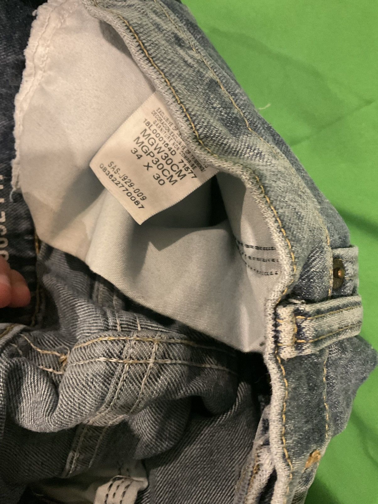Vintage × Wrangler Vintage Wrangler dark blue jeans Size US 34 / EU 50 - 3 Thumbnail