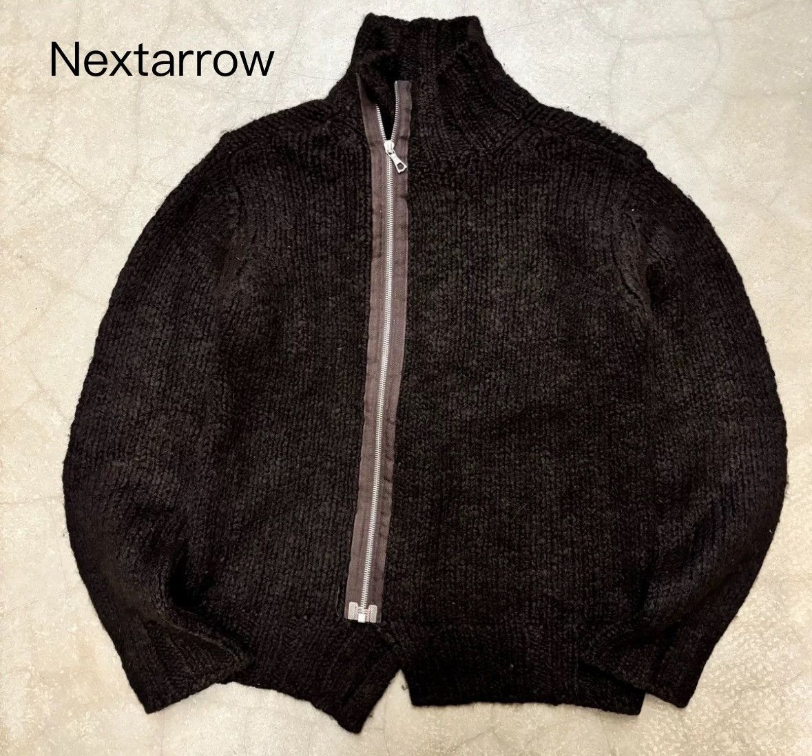 Dries Van Noten Dries van noten Mohair zip-up sweater 2412-Nextarrow Size US L / EU 52-54 / 3 - 1 Thumbnail