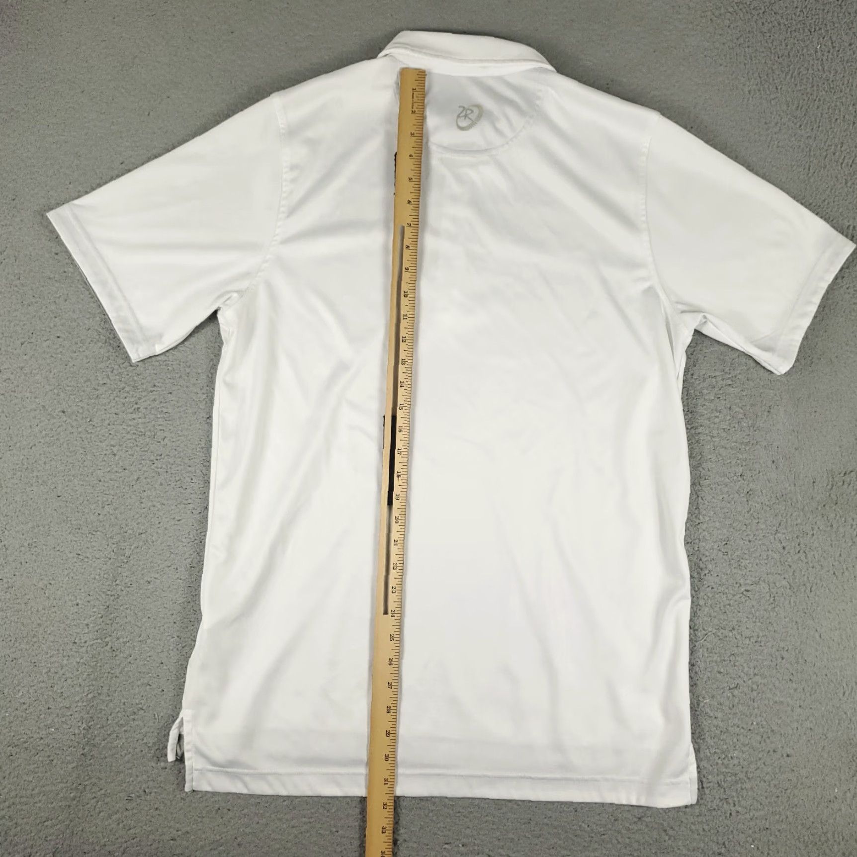Vintage Zero Restriction Polo Shirt Mens L White Polo Shirt Casual Logo Modern Preppy Sports Mens Size US L / EU 52-54 / 3 - 5 Thumbnail