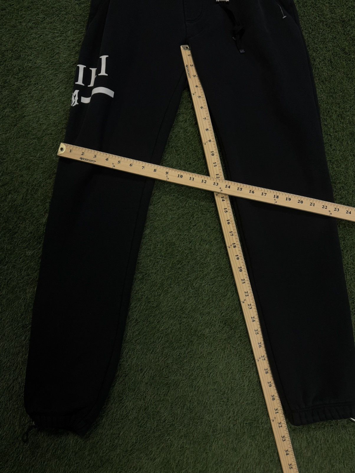 Amiri Amiri Sweatpants Black White Size Medium 🧼 Size US 31 - 14 Thumbnail
