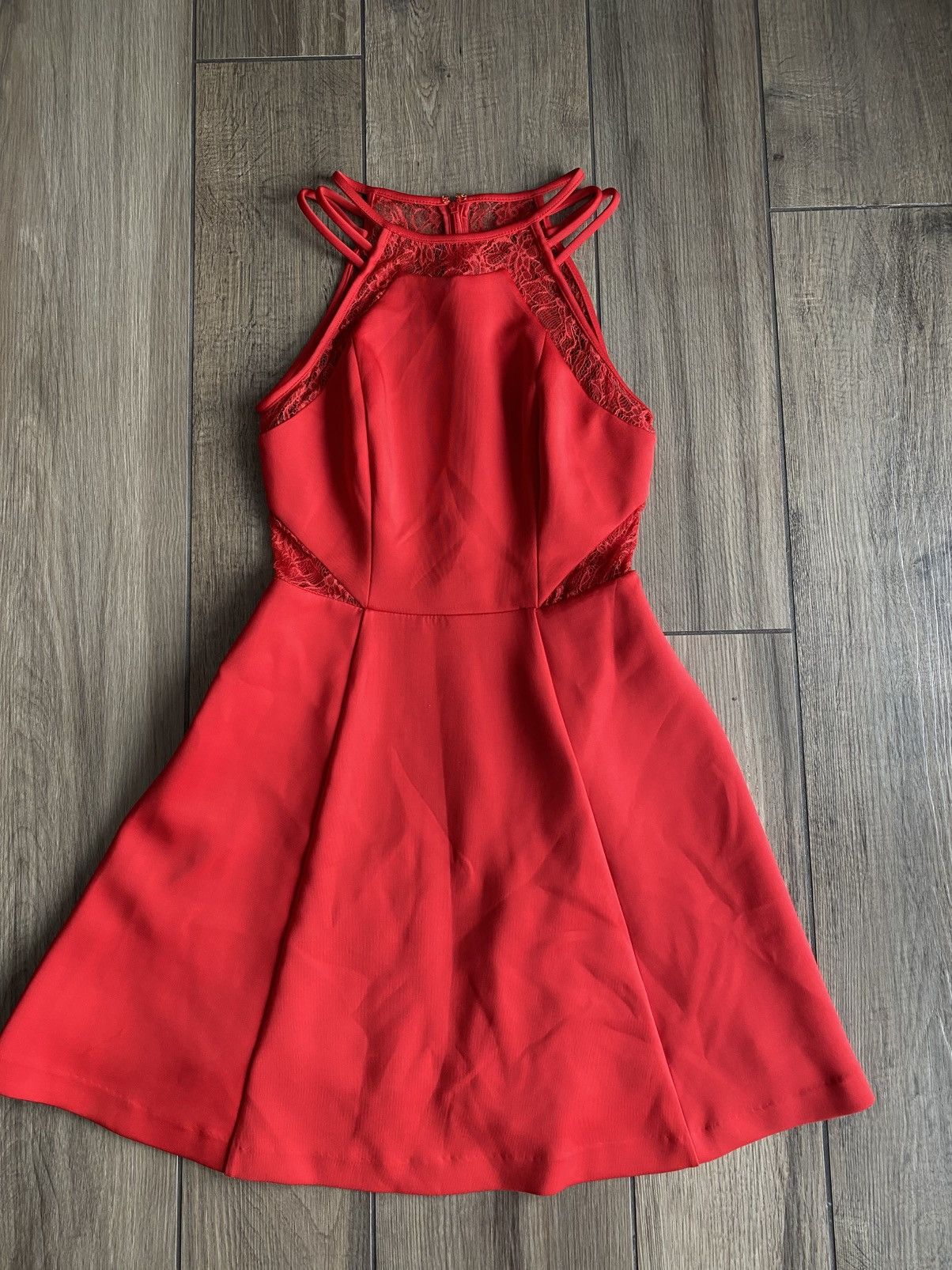 Guess Vestito elegante rosso Guess Size XS / US 0-2 / IT 36-38 - 1 Thumbnail