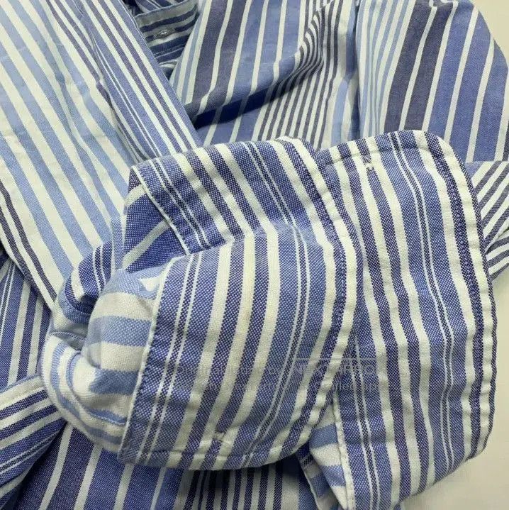 Polo Ralph Lauren Polo Ralph Lauren Striped Pony Logo Oxford Long Sleeve Shir Size US S / EU 44-46 / 1 - 7 Thumbnail