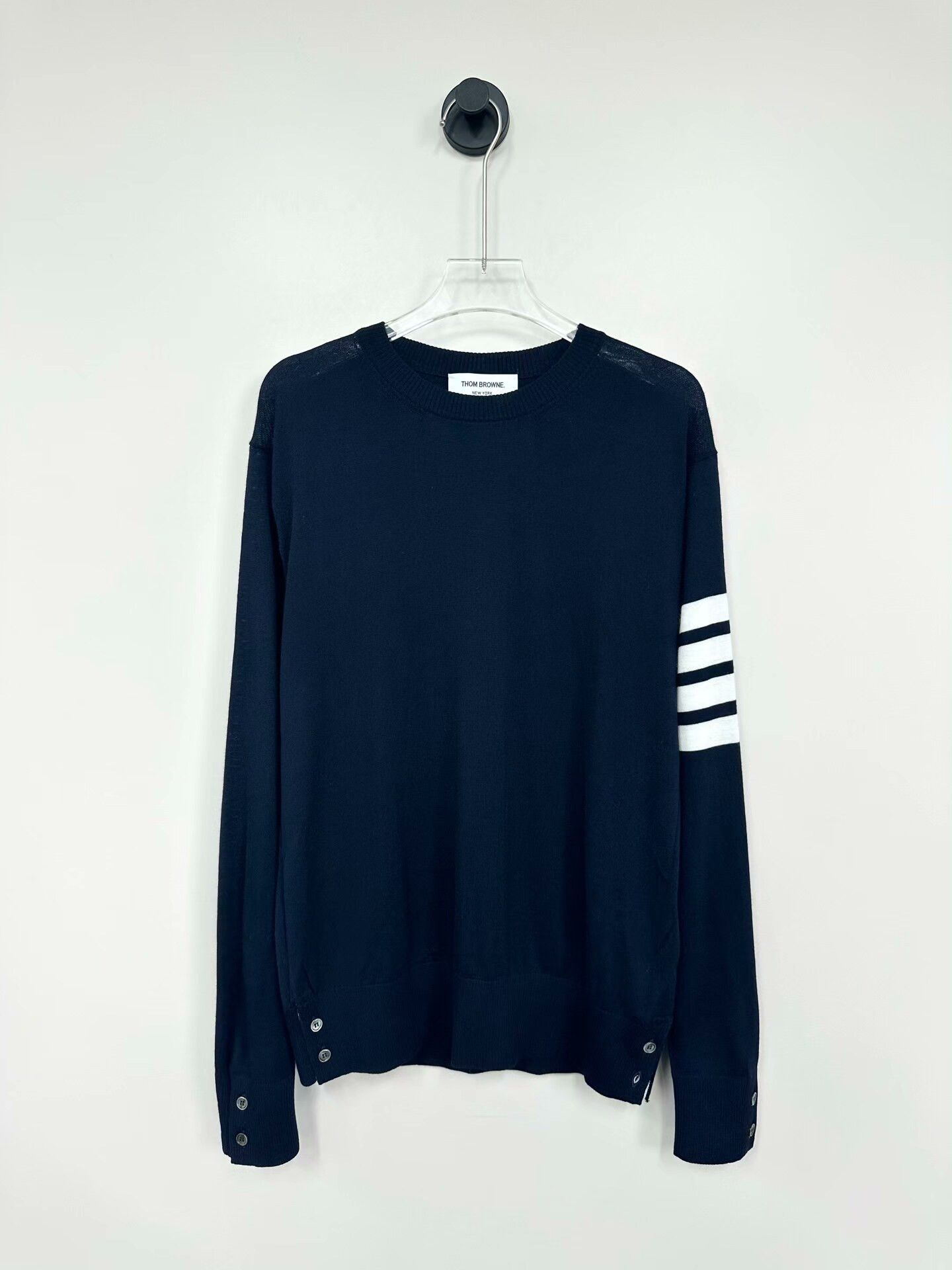Thom Browne Thom Browne Classic Wool Knitted Sweater Size US M / EU 48-50 / 2 - 1 Thumbnail