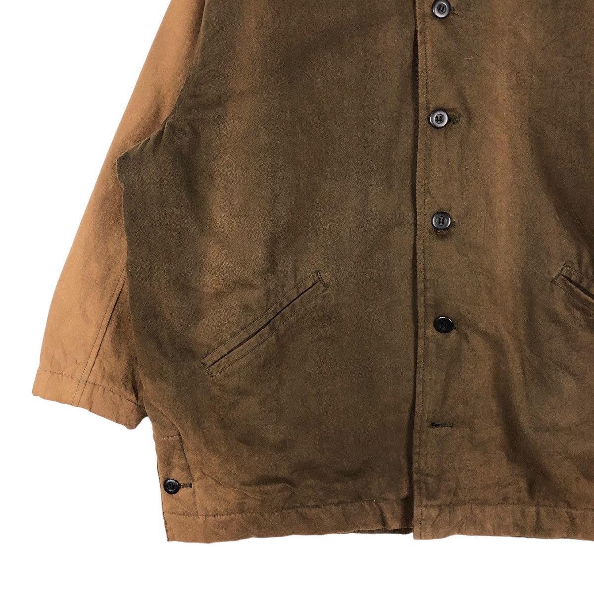 Japanese Brand 📌SUN FADED WORK JACKET DUCK CANVAS HAKKA JAPAN ISSEY MIYAKE Size US L / EU 52-54 / 3 - 14 Thumbnail