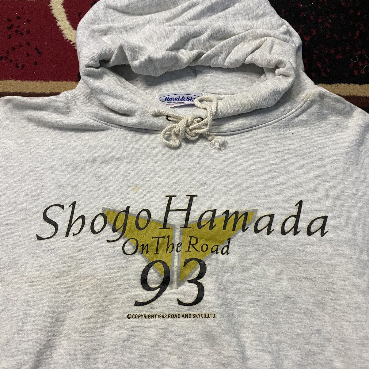 Band Tees × Japanese Brand Vintage Shogo Hamada On The Road Hoodie Road And Sky Size US M / EU 48-50 / 2 - 3 Thumbnail