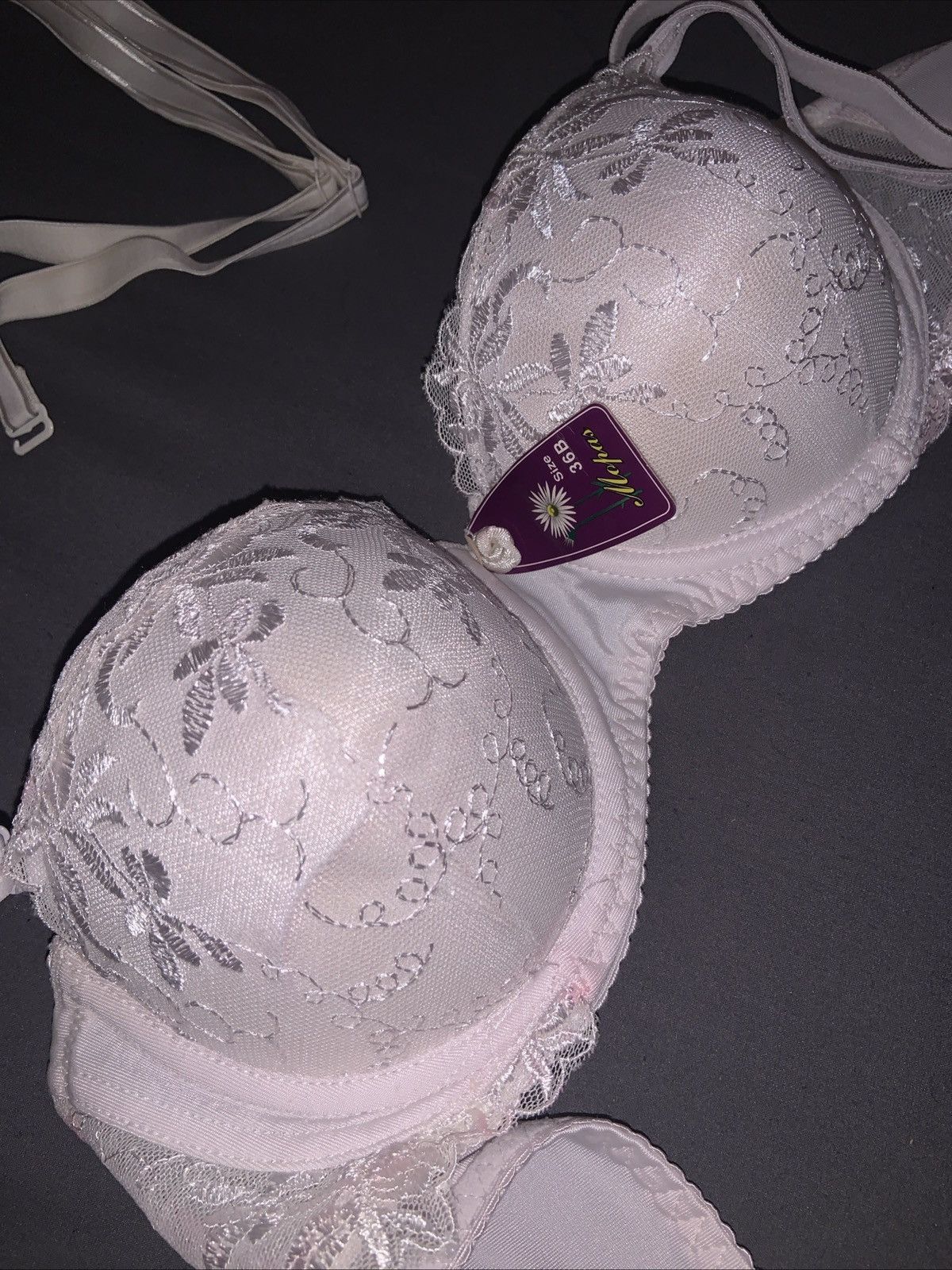 Other New Women’s Bra 36B - With Extra Straps - White Size ONE SIZE - 6 Thumbnail