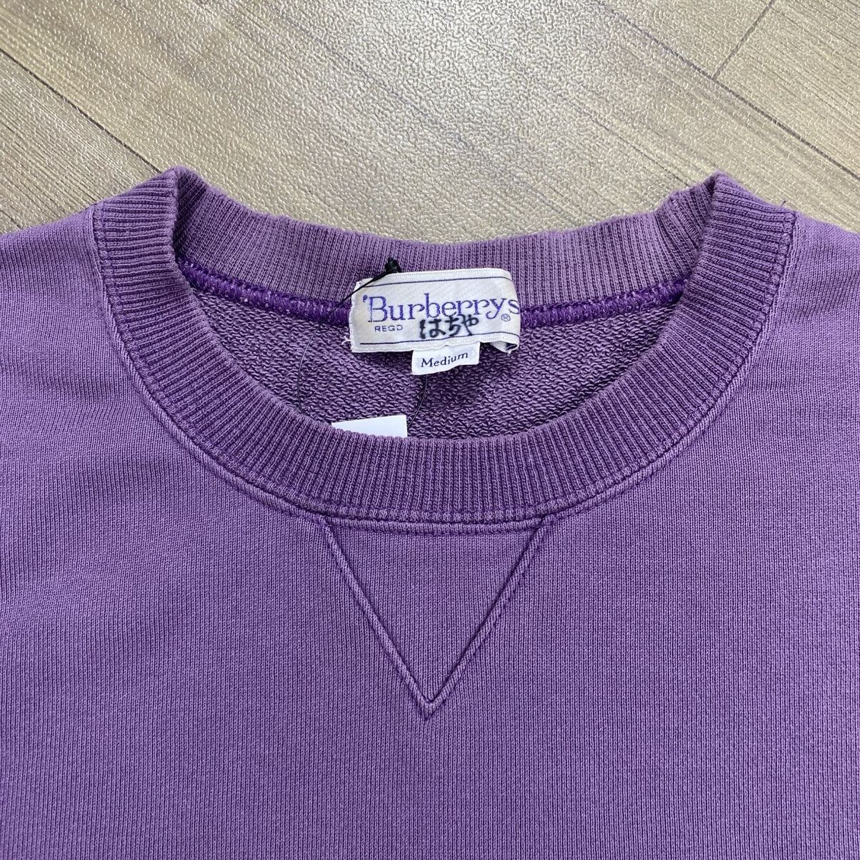 Burberry Vintage Burberry London Embrodiery Logo Sweatshirt Luxury Size US M / EU 48-50 / 2 - 3 Thumbnail