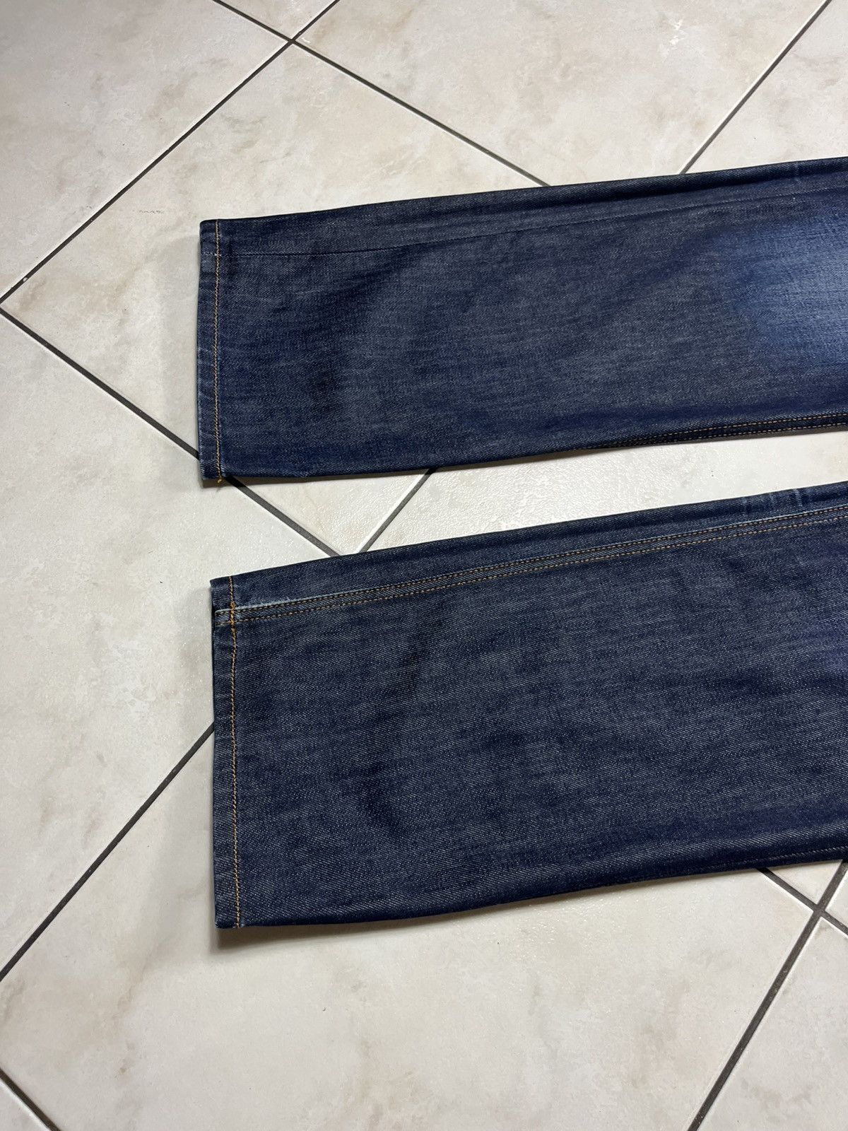 Diesel × Vintage Vintage Diesel larkee waxed y2k distressed denim jeans pants Size US 34 / EU 50 - 9 Thumbnail