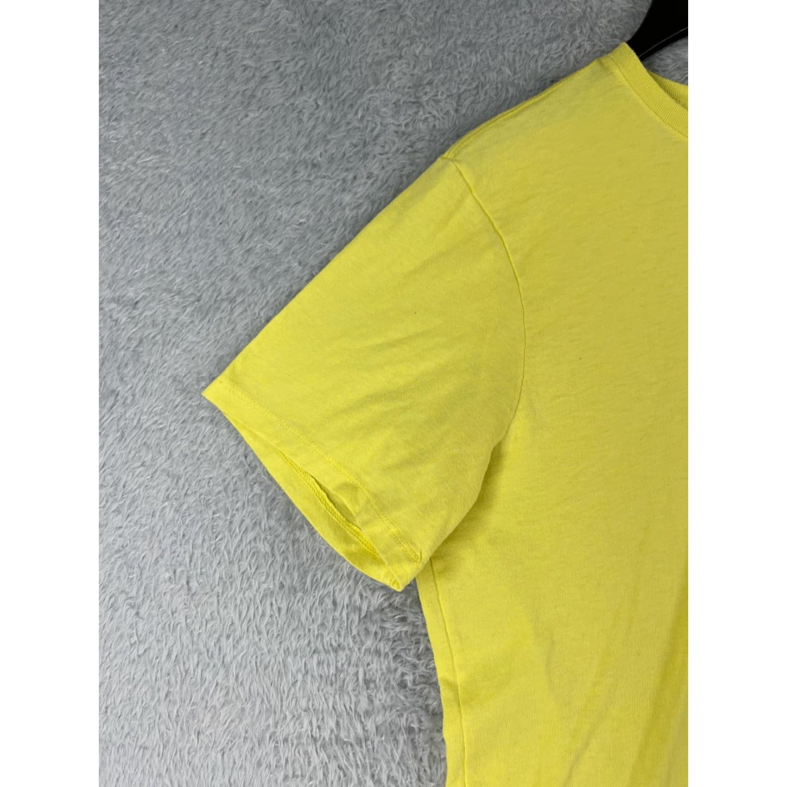 The North Face The North Face Shirt Womens Large Yellow San Francisco Short Sleeve Polyester Size L / US 10 / IT 46 - 3 Thumbnail