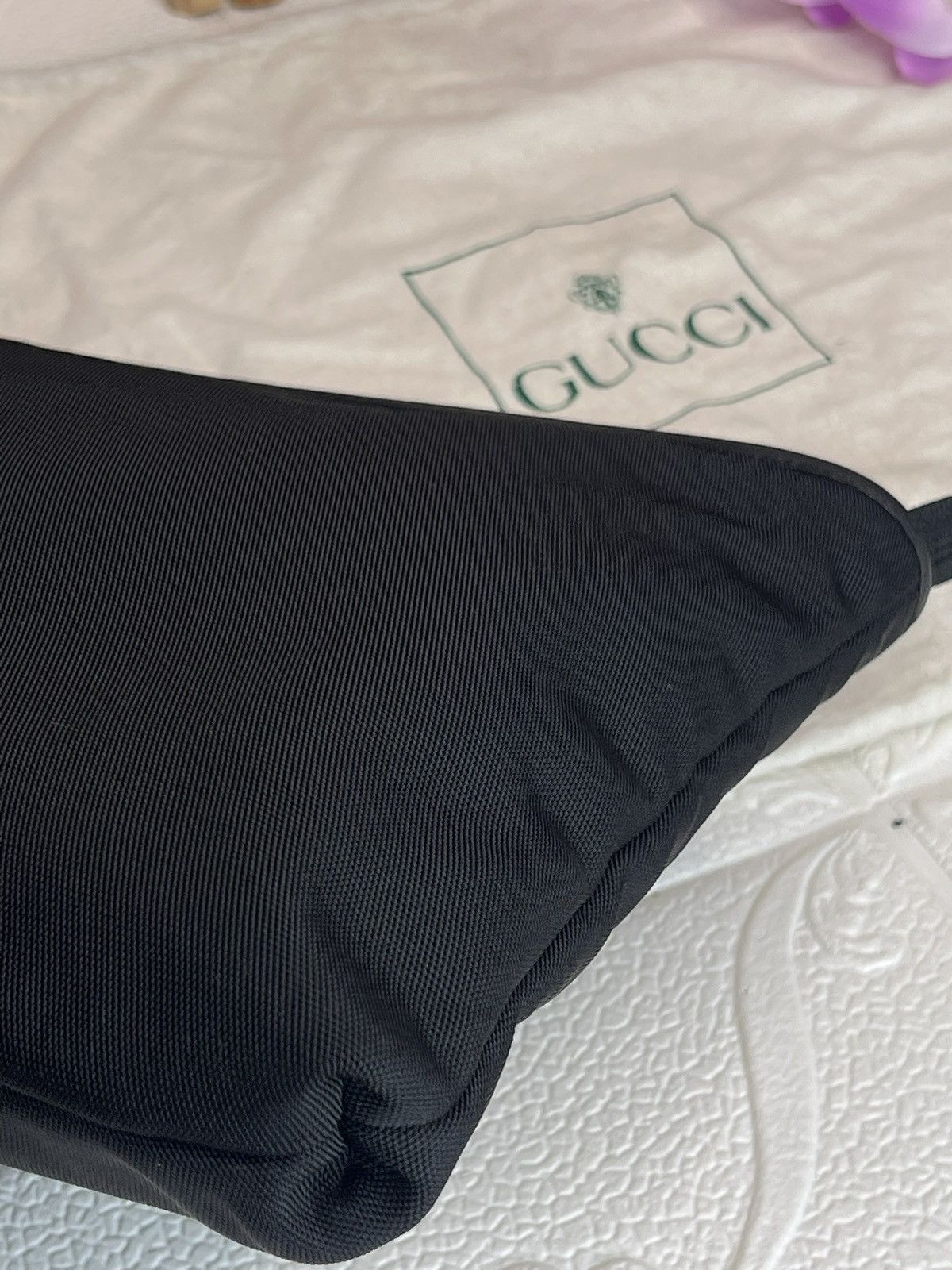 Designer × Gucci × Vintage Gucci Black Toiletry Size ONE SIZE - 13 Thumbnail