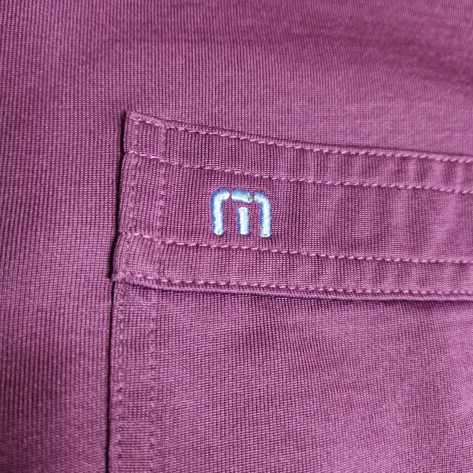 TravisMathew Travis Mathew Polo Shirt Mens Medium Purple Golf Size US M / EU 48-50 / 2 - 2 Thumbnail