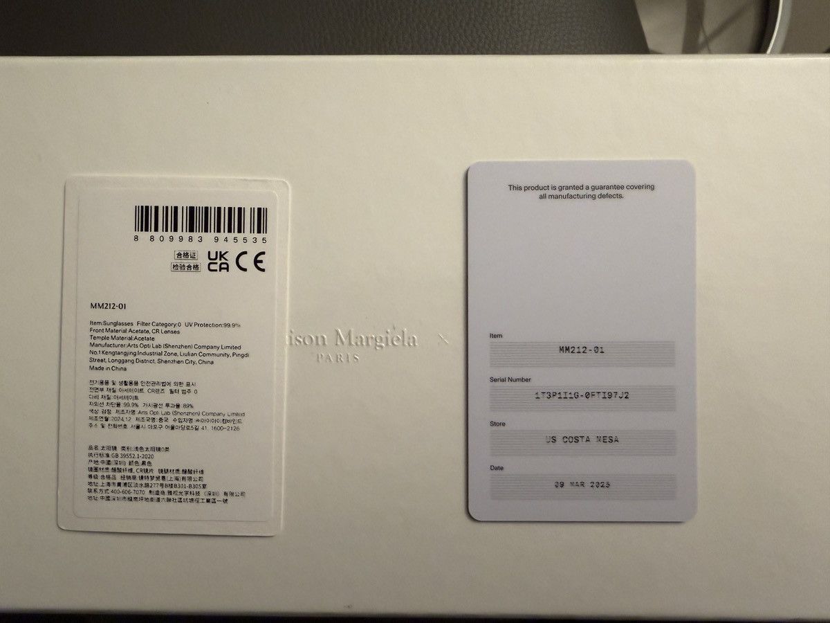Gentle Monster × Maison Margiela Maison Margiela x Gentle Monster Size ONE SIZE - 5 Thumbnail