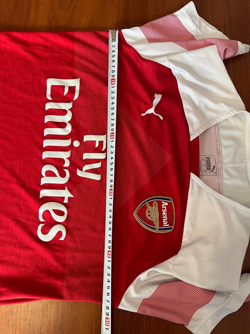 Puma 2018/19 ARSENAL FC HOME SOCCER JERSEY FOOTBALL SHIRT SIZE M Size US M / EU 48-50 / 2 - 14 Thumbnail