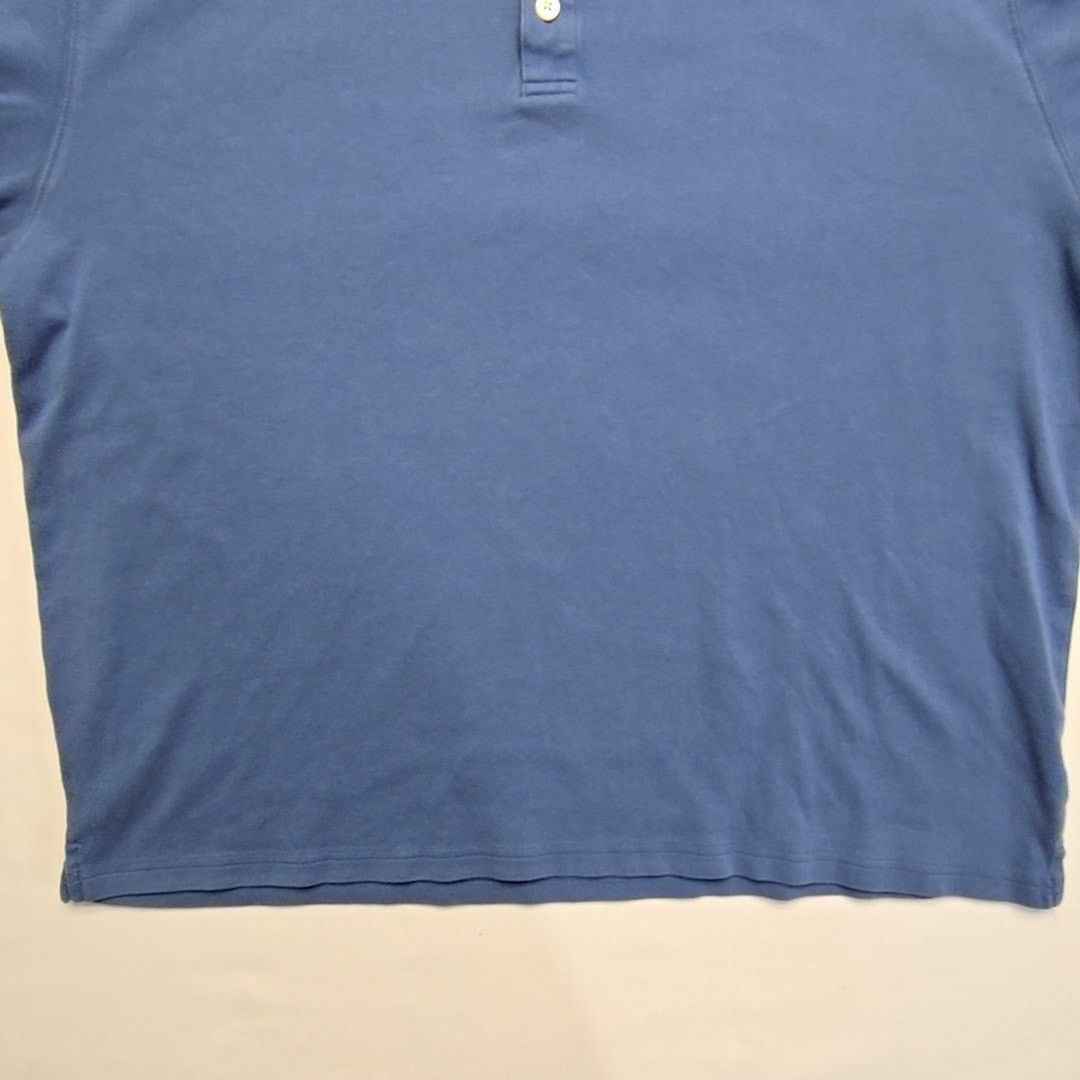 Van Heusen × Vintage Vintage Van Heusen Classic Polo Shirt XL Blue Shirt 2000s Size XL / US 12-14 / IT 48-50 - 3 Thumbnail