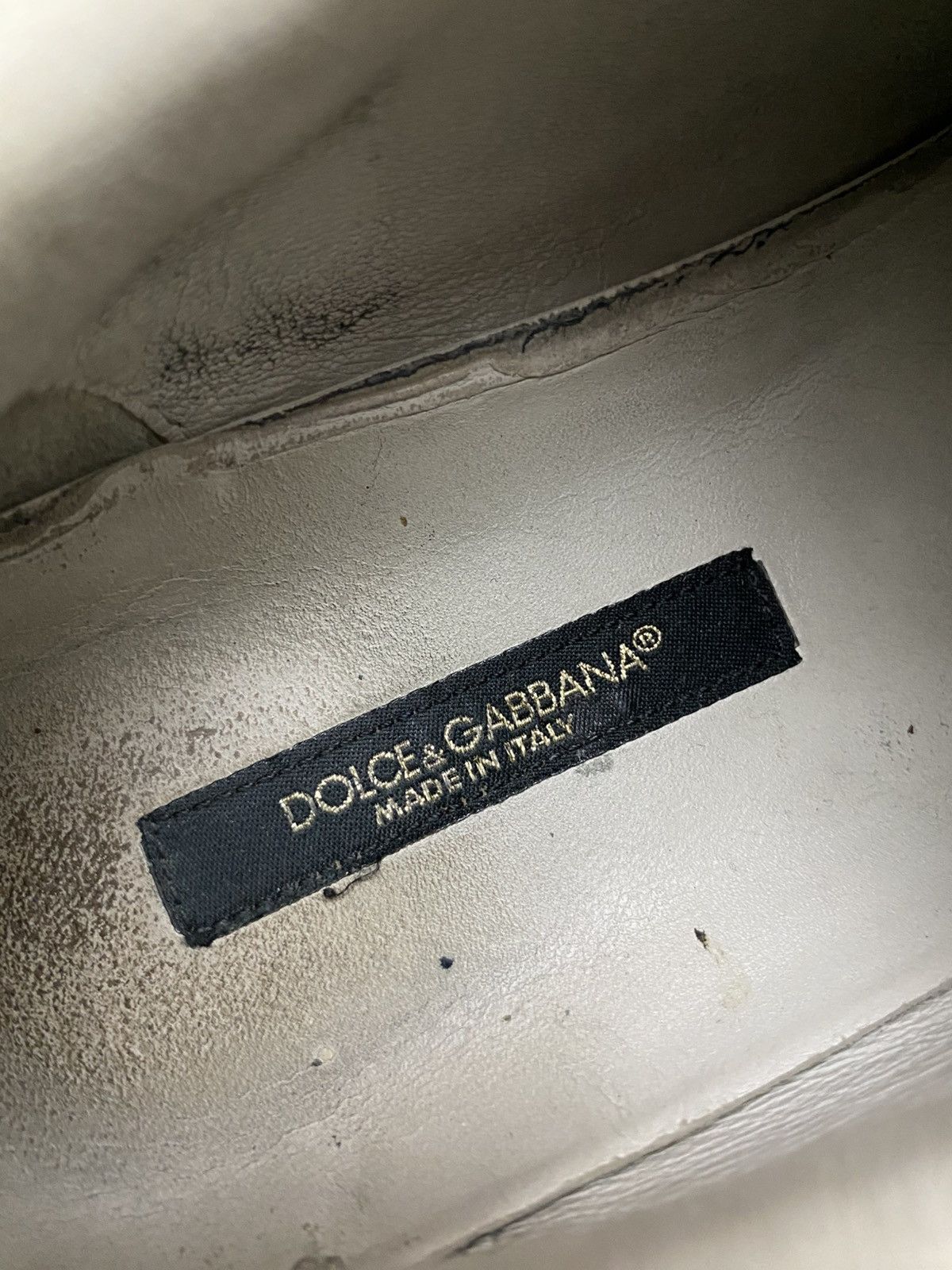 Dolce & Gabbana 🔥Dolce & Gabbana hear leather sneakers Size US 8 / IT 38 - 10 Thumbnail