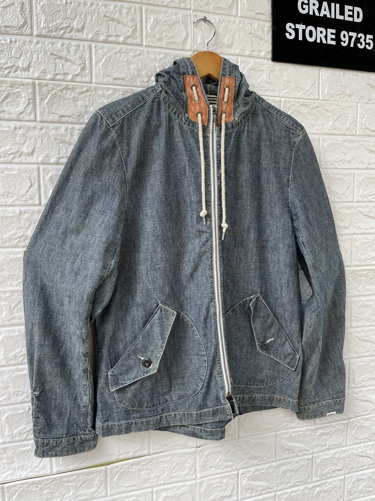 Japanese Brand Vintage OshKosh Denim Jacket Size US L / EU 52-54 / 3 - 3 Thumbnail
