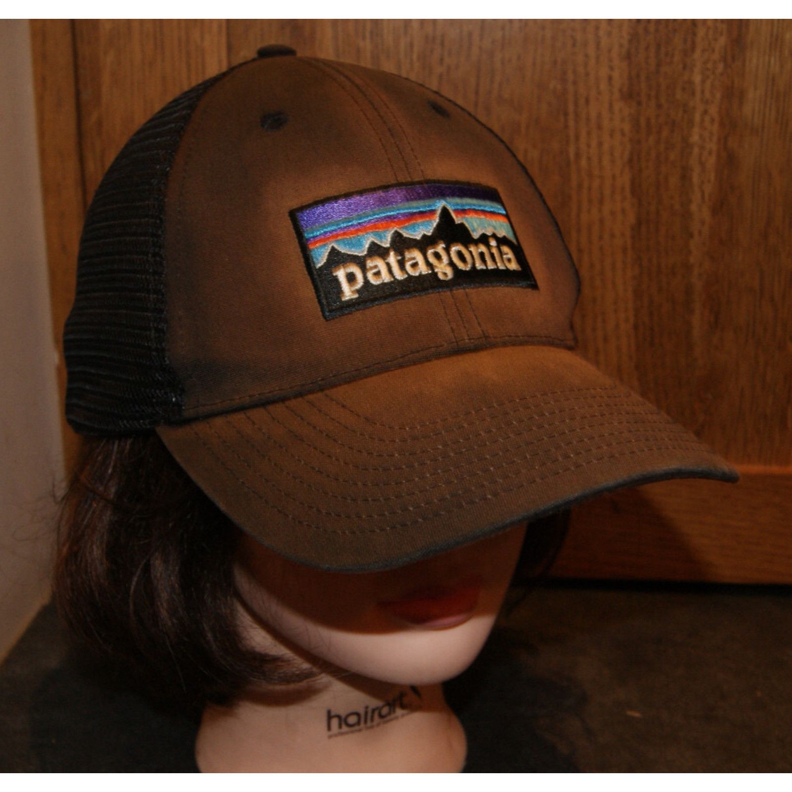 Patagonia Patagonia Mountain Logo Trucker Mesh Hat Cap Snapback Size ONE SIZE - 1 Thumbnail