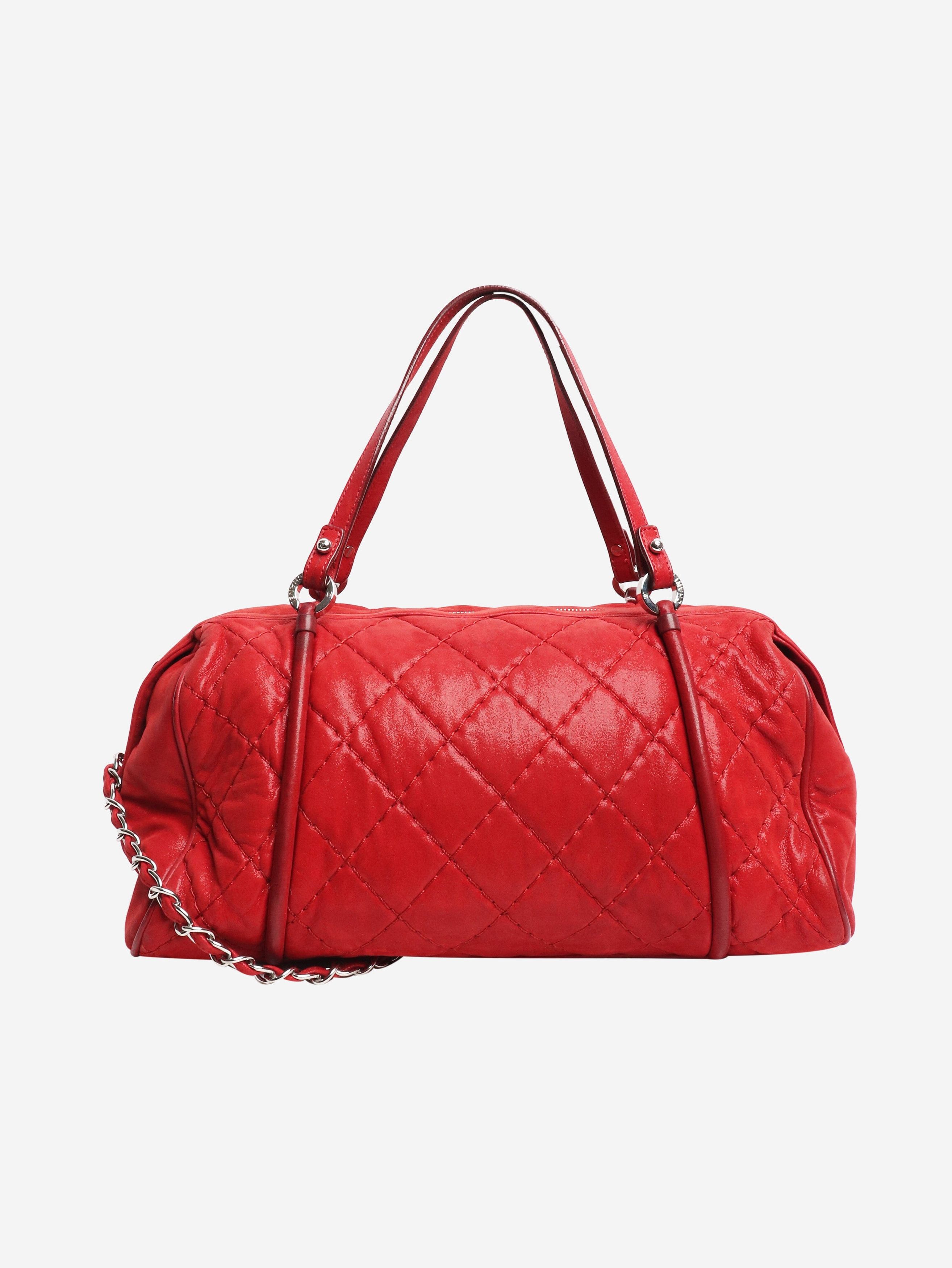 Chanel Red Borsa Boston bag Size ONE SIZE - 1 Thumbnail