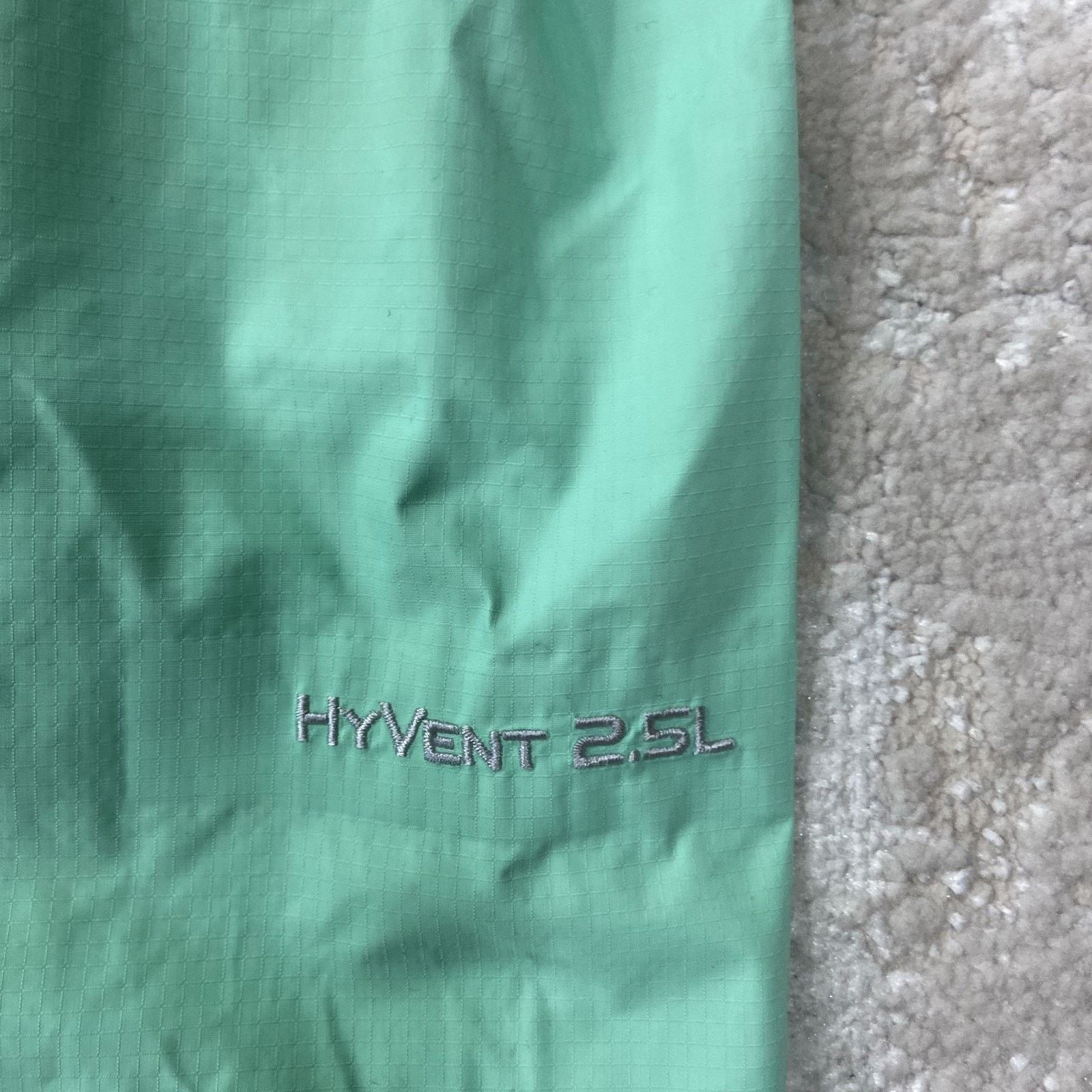 The North Face The North Face HyVent Rain Jacket Womens Small Mint Green Size S / US 4 / IT 40 - 5 Thumbnail