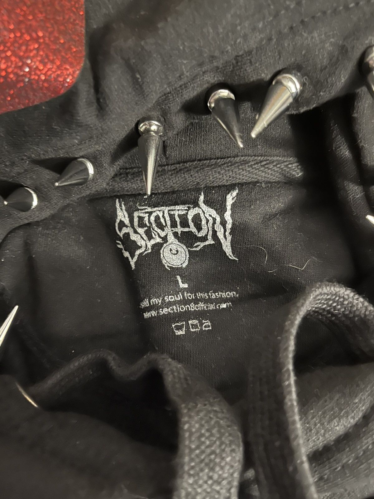 Section 8 Og section 8 spike hoodie Size US L / EU 52-54 / 3 - 7 Thumbnail