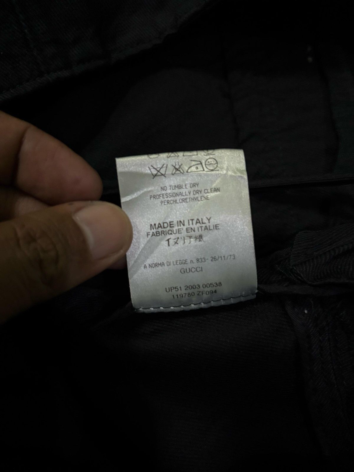 Gucci Gucci Cotton Silk Skirt Black Design Size 28" / US 6 / IT 42 - 12 Thumbnail