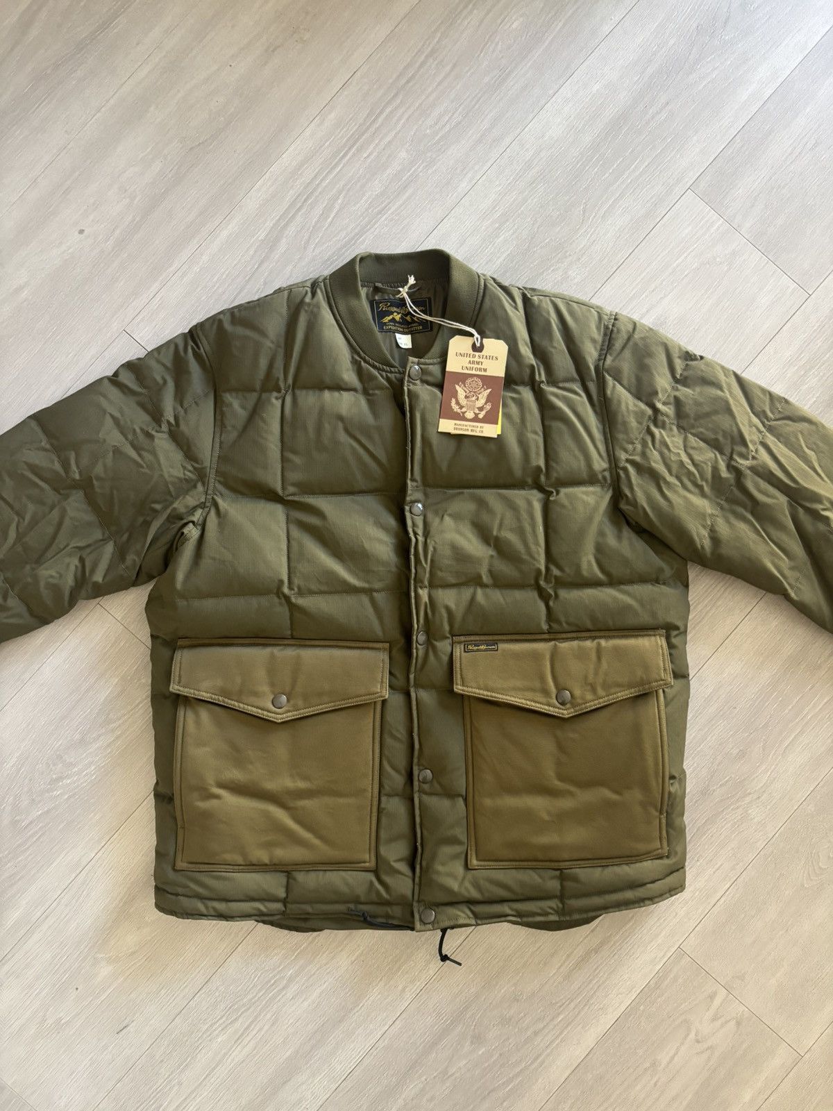 Bronson MFG. CO. Bronson Box Quilted Down Liner Modified XL NWT Size US XL / EU 56 / 4 - 2 Thumbnail