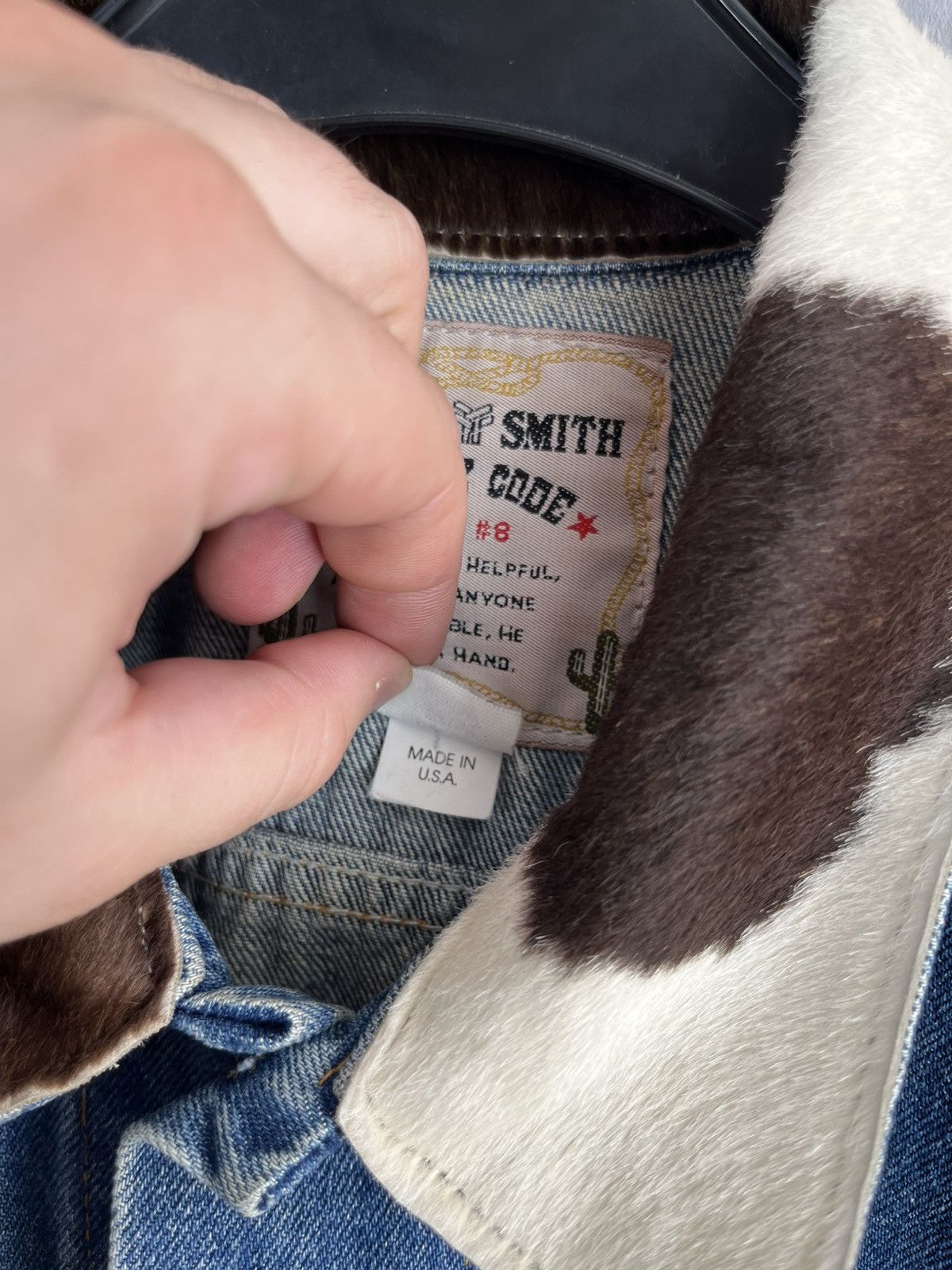 Vintage jensen smith cowboy 🤠 denim jacket vintage 90s made USA Size US M / EU 48-50 / 2 - 5 Thumbnail