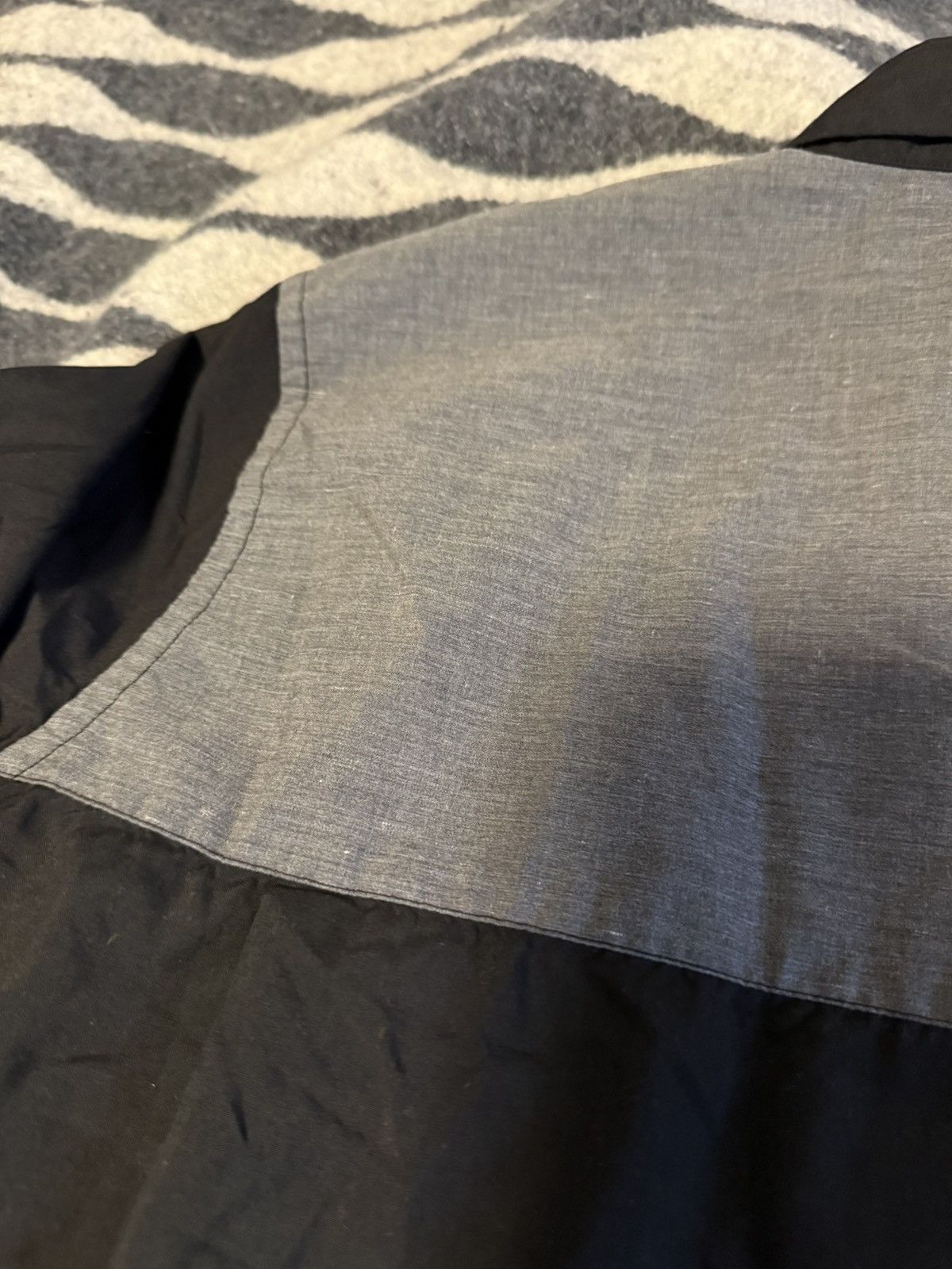 Comme des Garcons × Comme des Garcons Black Comme des Garçons Black grey short sleeve button up Size US S / EU 44-46 / 1 - 3 Thumbnail