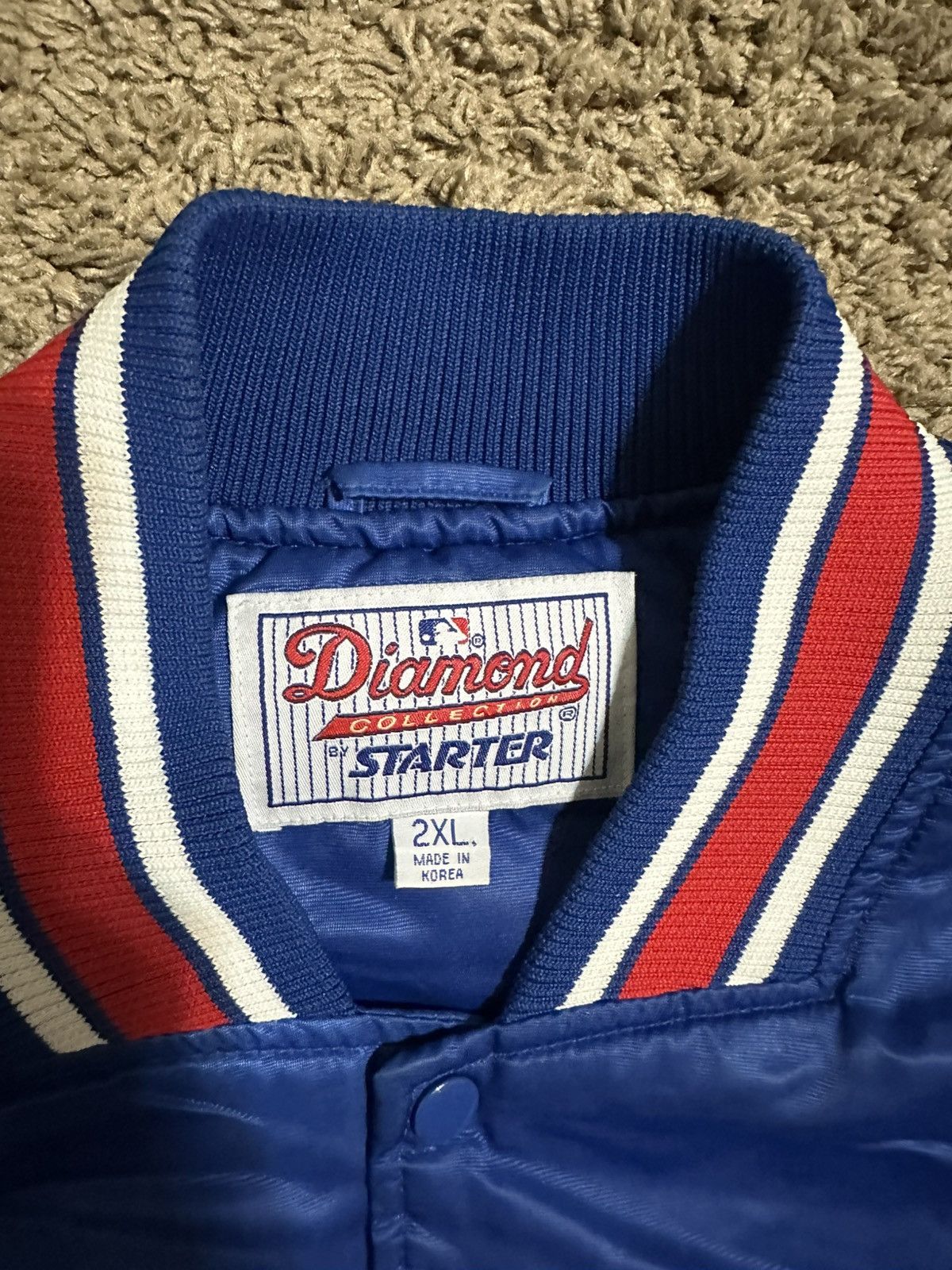 MLB Vintage MLB Starter Texas Rangers jacket 00s size 2XL Size US XXL / EU 58 / 5 - 3 Thumbnail