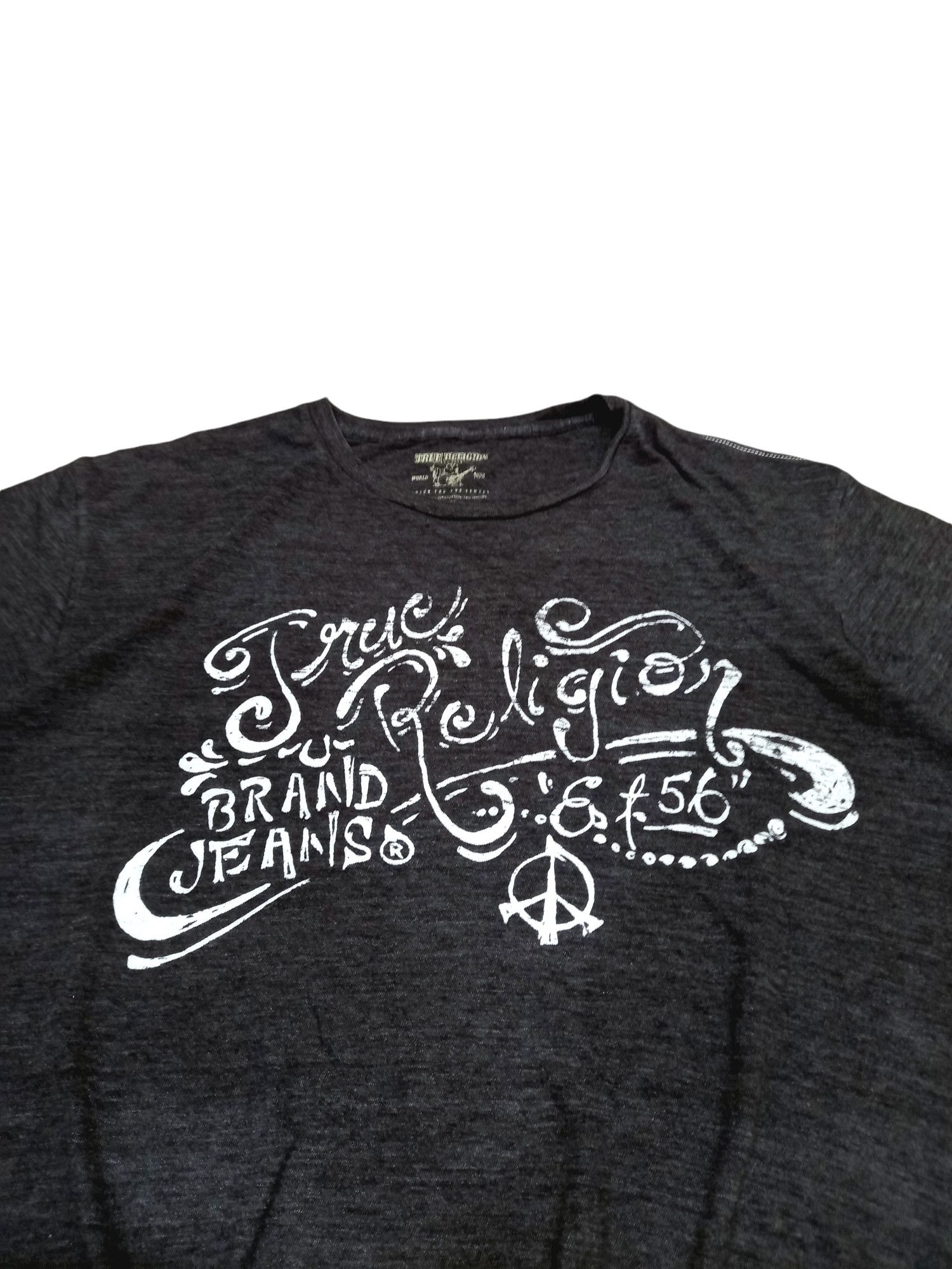 True Religion True Religion World Tour Spellout Tee Size US XL / EU 56 / 4 - 2 Thumbnail