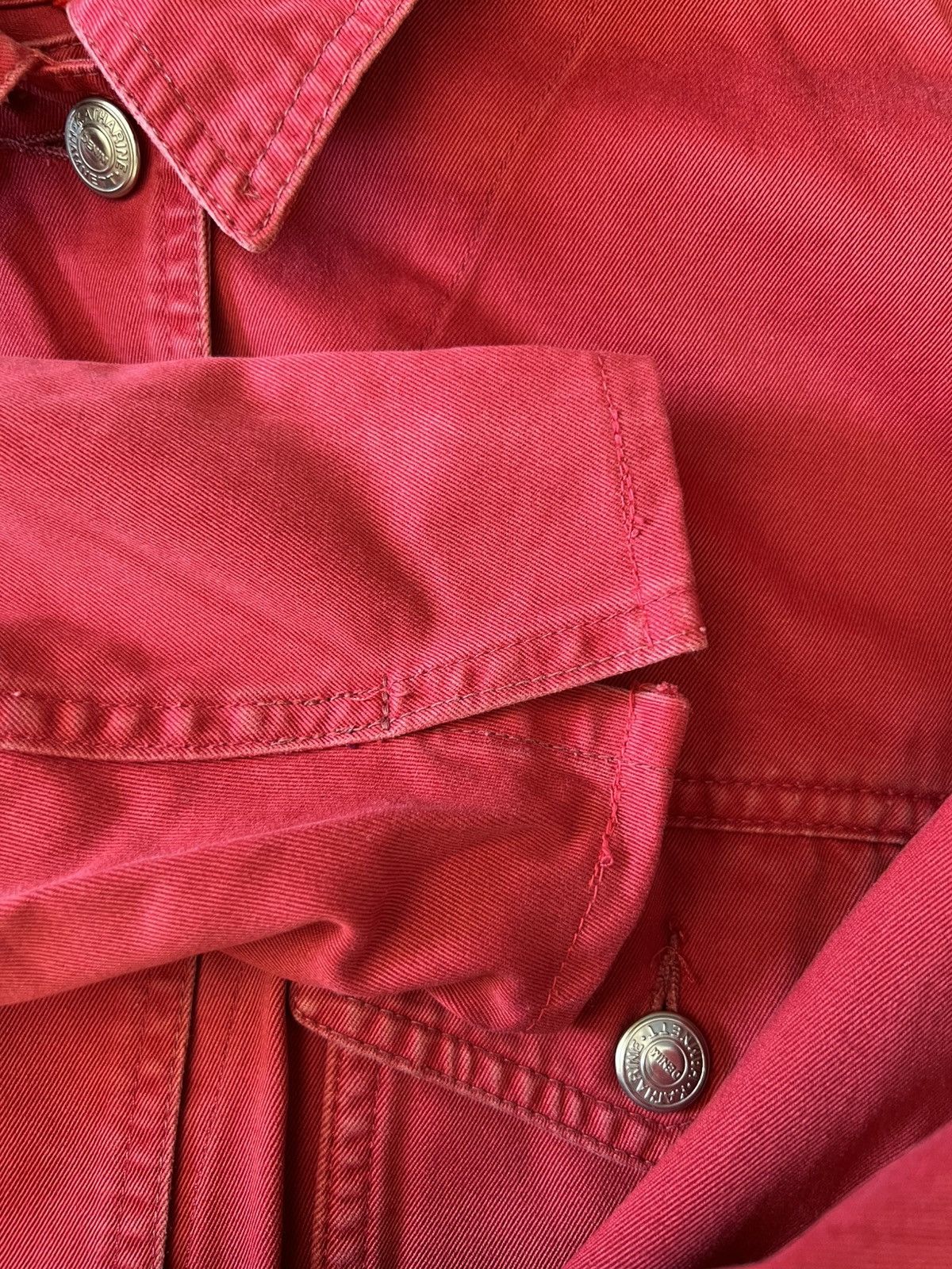 Katharine Hamnett London 90’s Katharine Hamnett London Denim Jacket Size M / US 6-8 / IT 42-44 - 7 Thumbnail