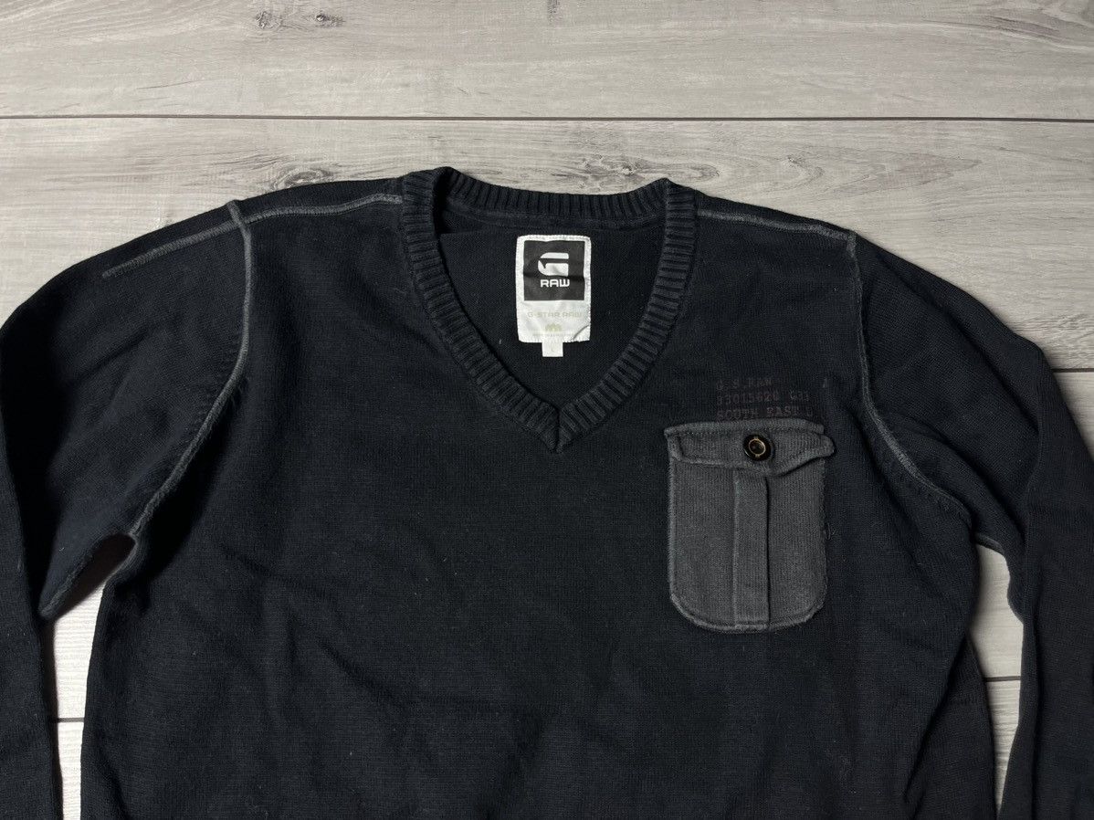 G-Star G star raw sweater v neck size Large Size US L / EU 52-54 / 3 - 3 Thumbnail