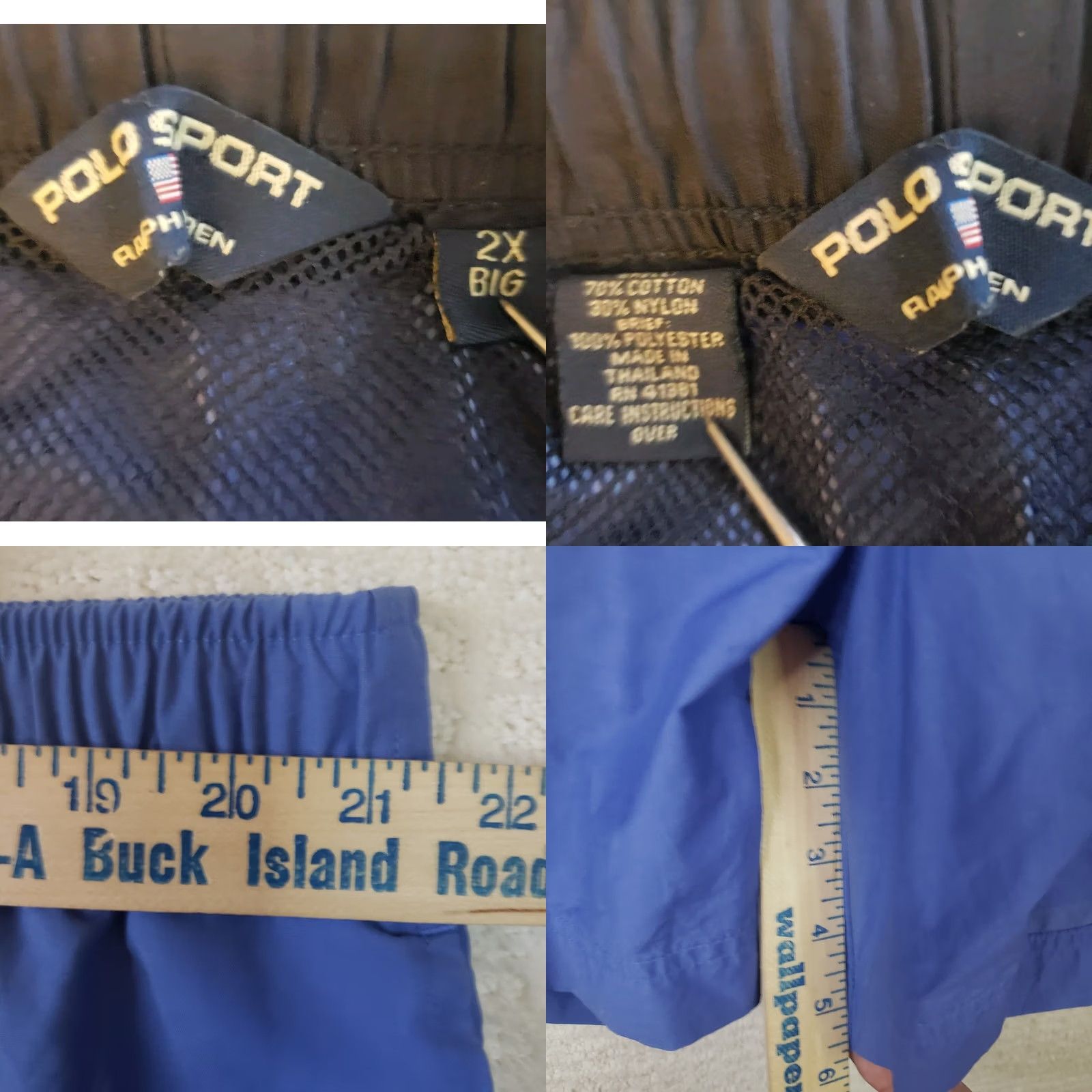 Polo Ralph Lauren Item Specifications: Size US XXL / EU 58 / 5 - 9 Thumbnail
