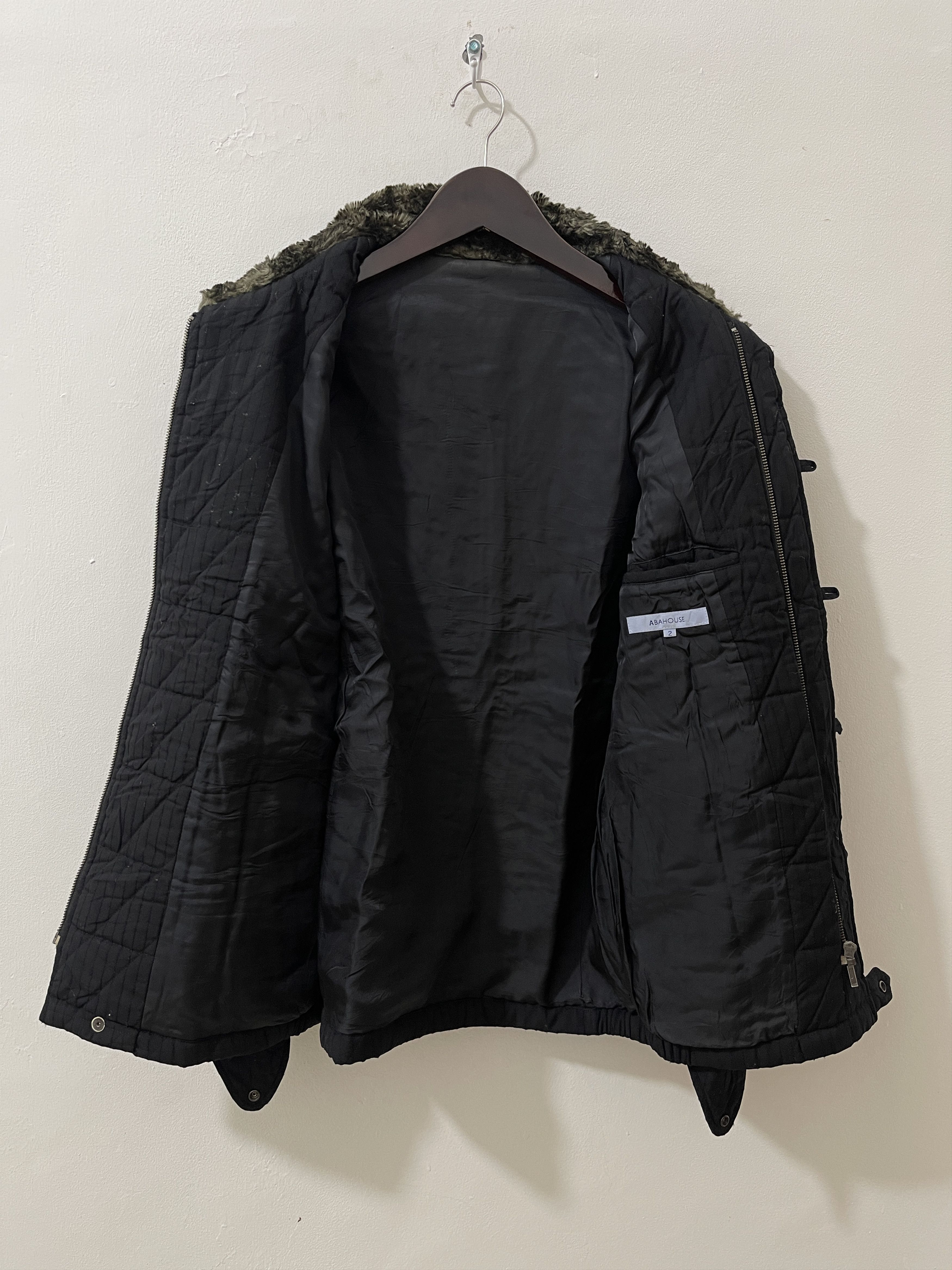 Japanese Brand 2000s Abahouse Japan Archive Fur Gothic Vkei Style Jacket Size US L / EU 52-54 / 3 - 4 Thumbnail