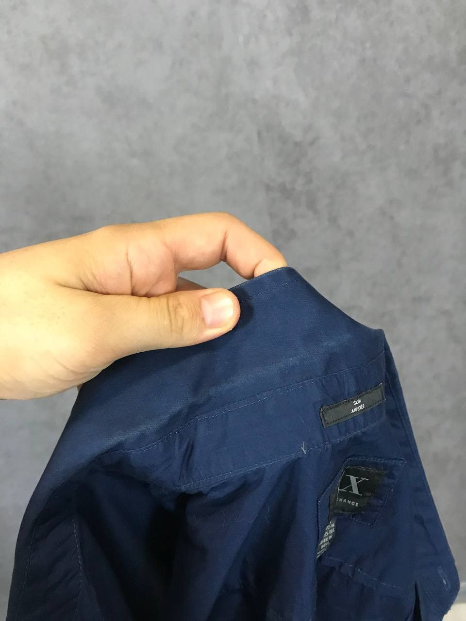 Designer Armani Exchange designer logo pocket shirt Size US M / EU 48-50 / 2 - 9 Thumbnail