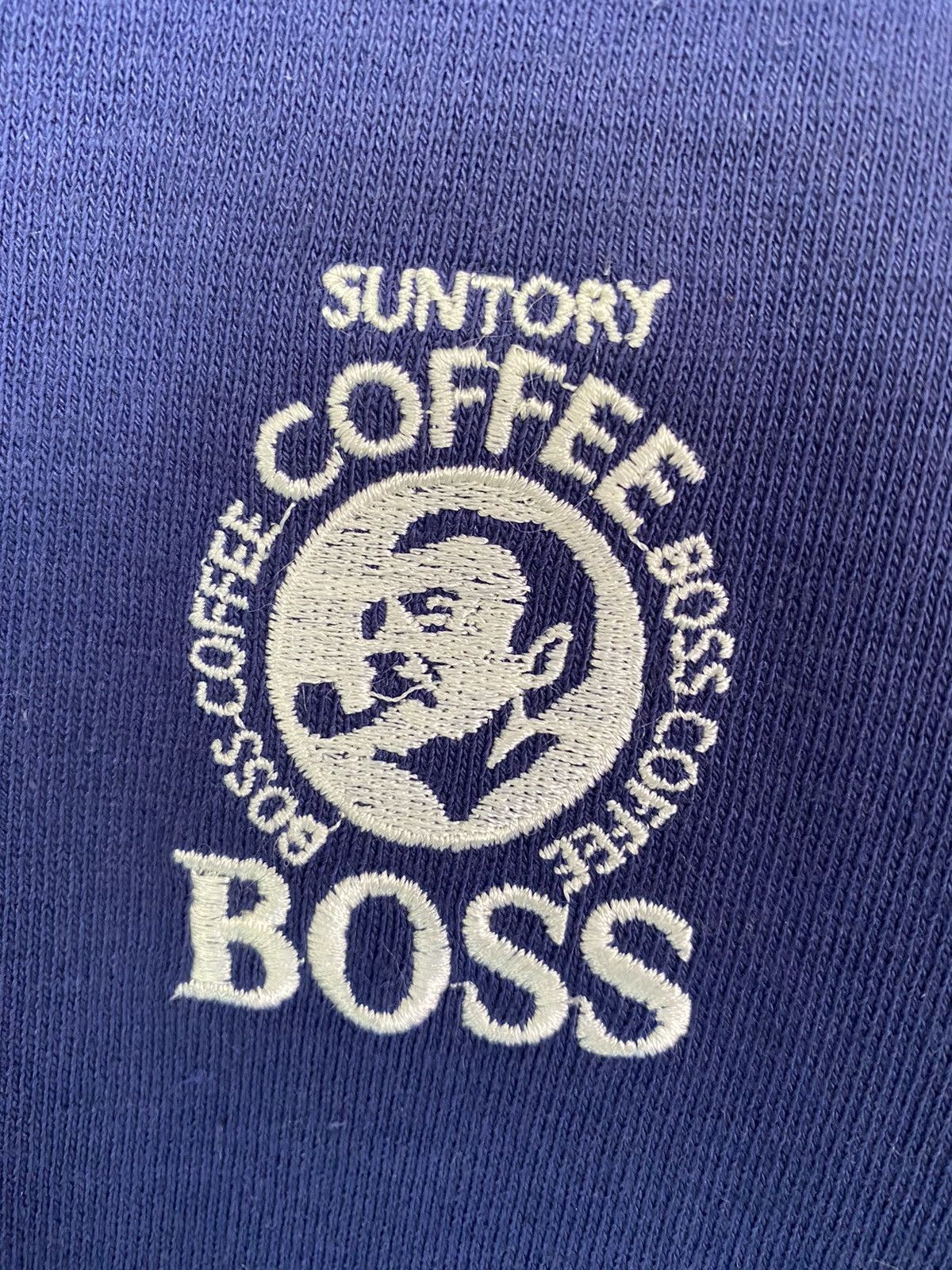 Designer × Japanese Brand Suntory Coffee Boss Long Sleeve Polo Shirt Size US L / EU 52-54 / 3 - 9 Thumbnail