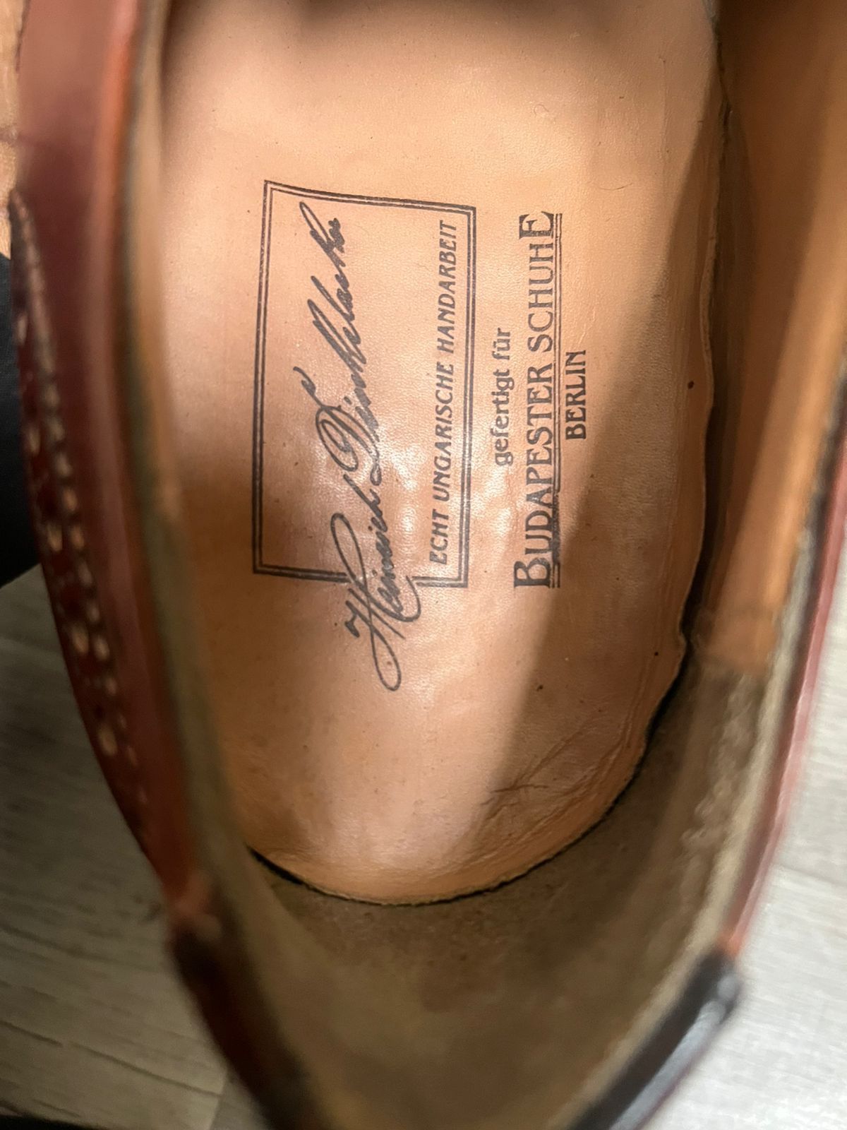 Heinrich Dinkelacker Heinrich Dinkelacker Shell Cordovan Brogues Sz 9 UK Size US 10 / EU 43 - 9 Thumbnail