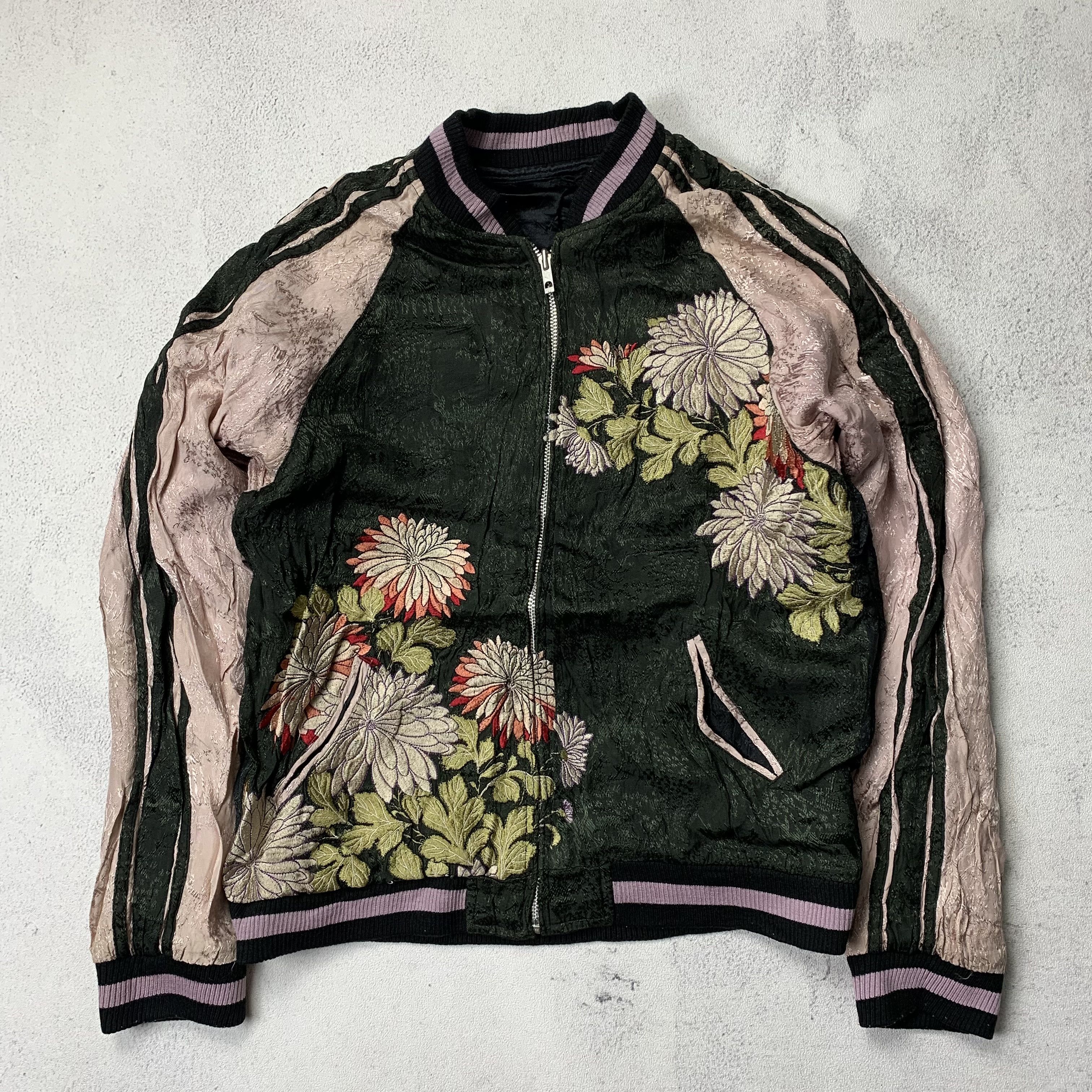 Japanese Brand Reversible Sukajan Jacket Japanese Classic Script Size US M / EU 48-50 / 2 - 7 Thumbnail
