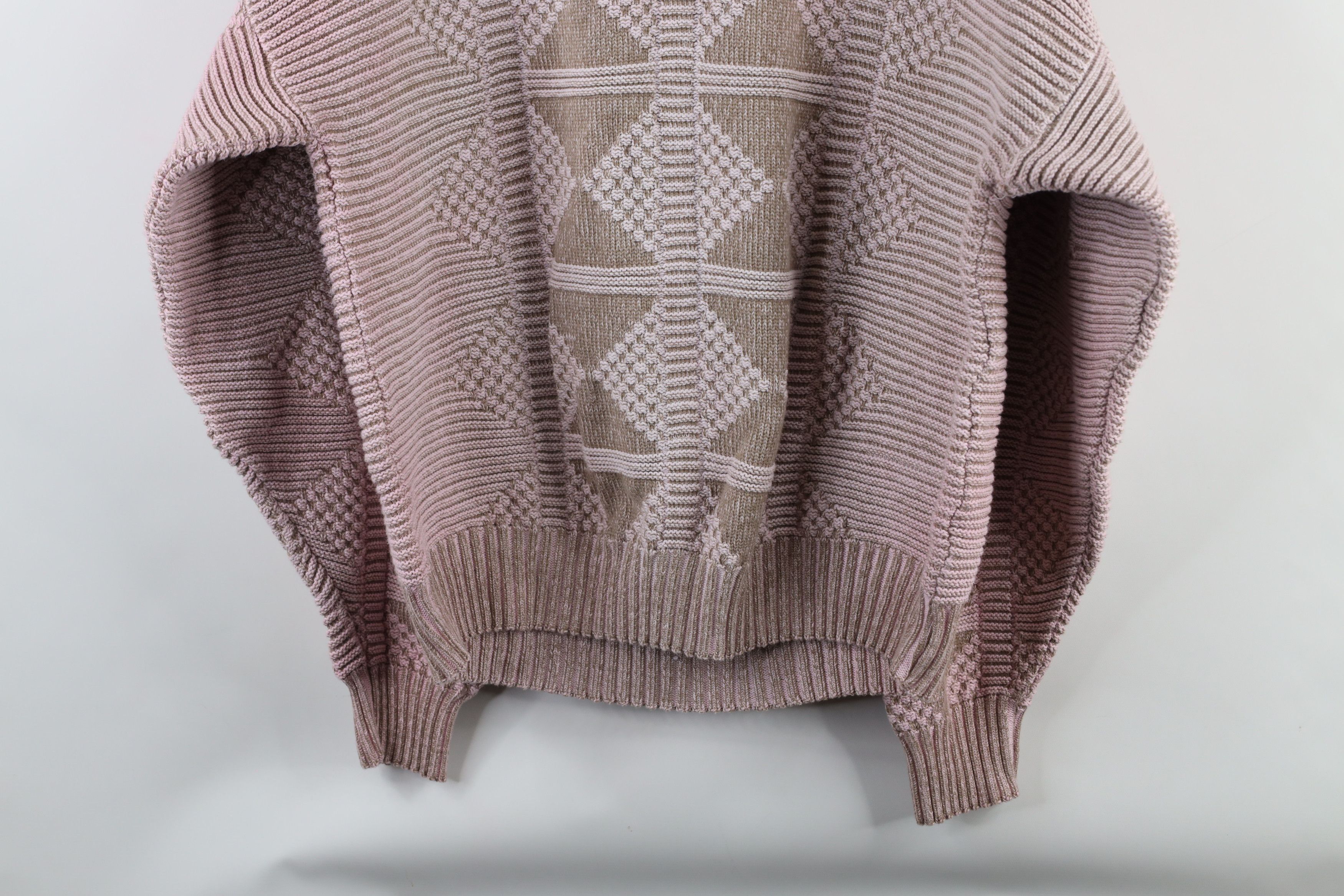 Vintage Vintage 90s Streetwear Heavyweight Ribbed Knit Sweater USA Size XL / US 12-14 / IT 48-50 - 9 Thumbnail