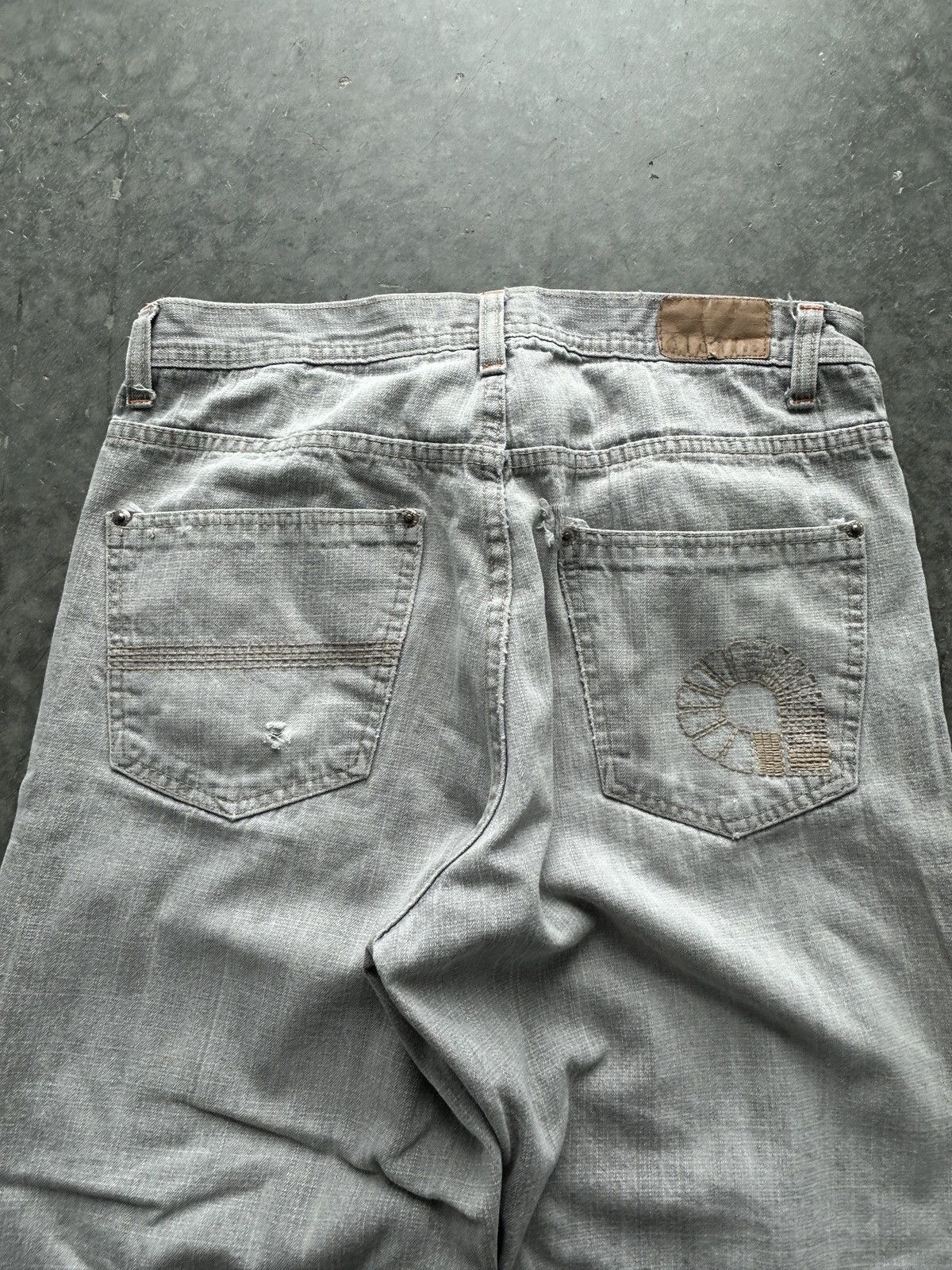 Akademiks Vintage Y2K Akademiks Embroidered Logo Jeans Size US 34 / EU 50 - 2 Thumbnail