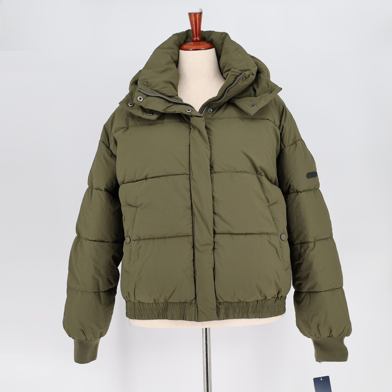 Lucky brand missy hooded puffer jacket online