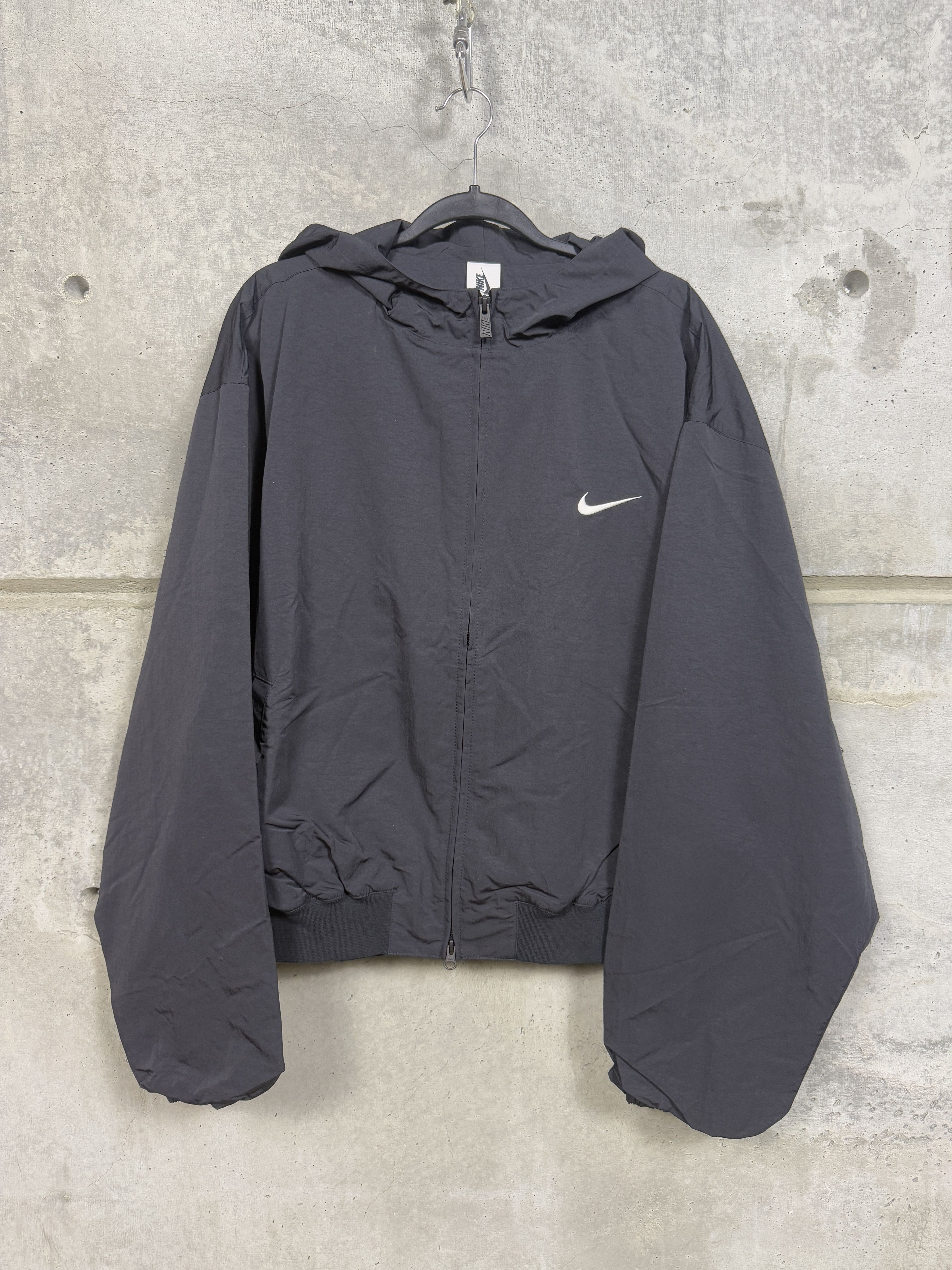 ジャケット・アウター fear of god nike hooded bomber jacket L NIKE x FEAR OF GOD Jerry Lorenzo Hooded Bomber Jacket