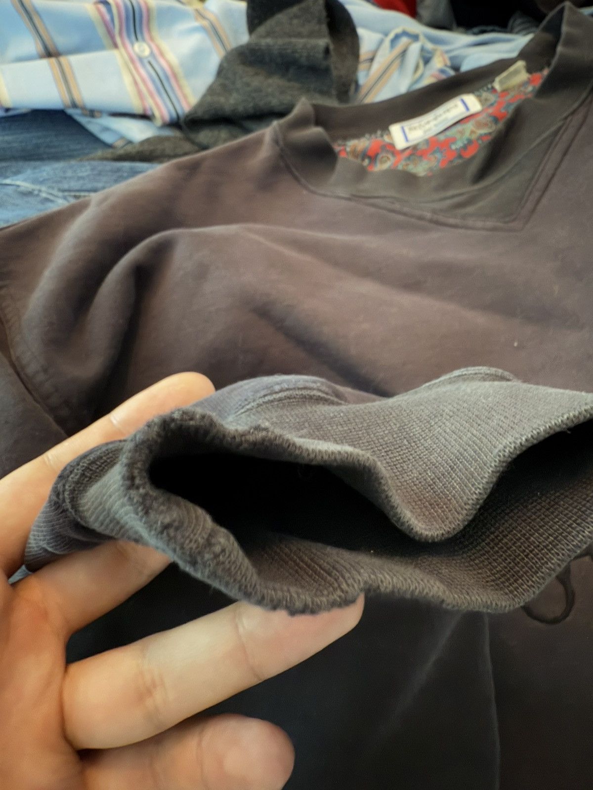 90s Big Logo YSL Sweatshirt Vintage Sweater Crewneck 90s