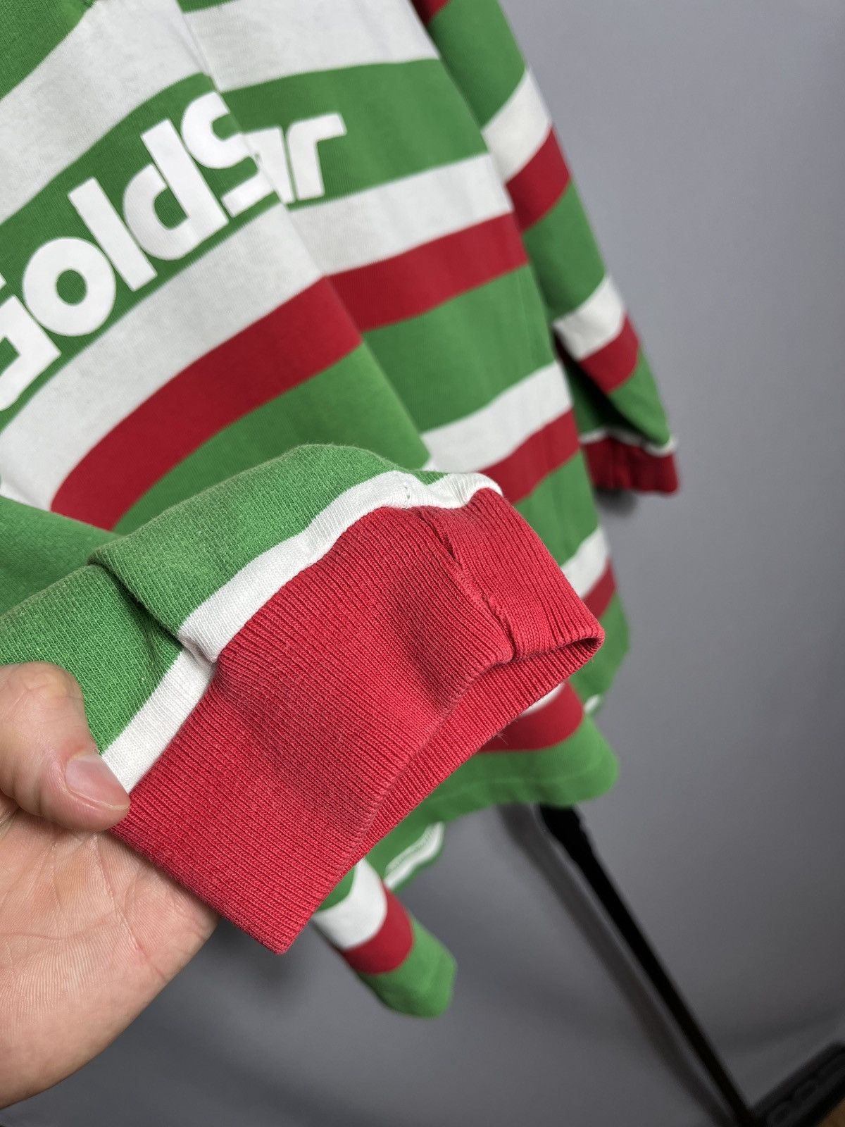 Cotton Traders LONG SLEEVE RUGBY UNION LEICESTER TIGERS 1996 1997 JERSEY Size US M / EU 48-50 / 2 - 5 Thumbnail
